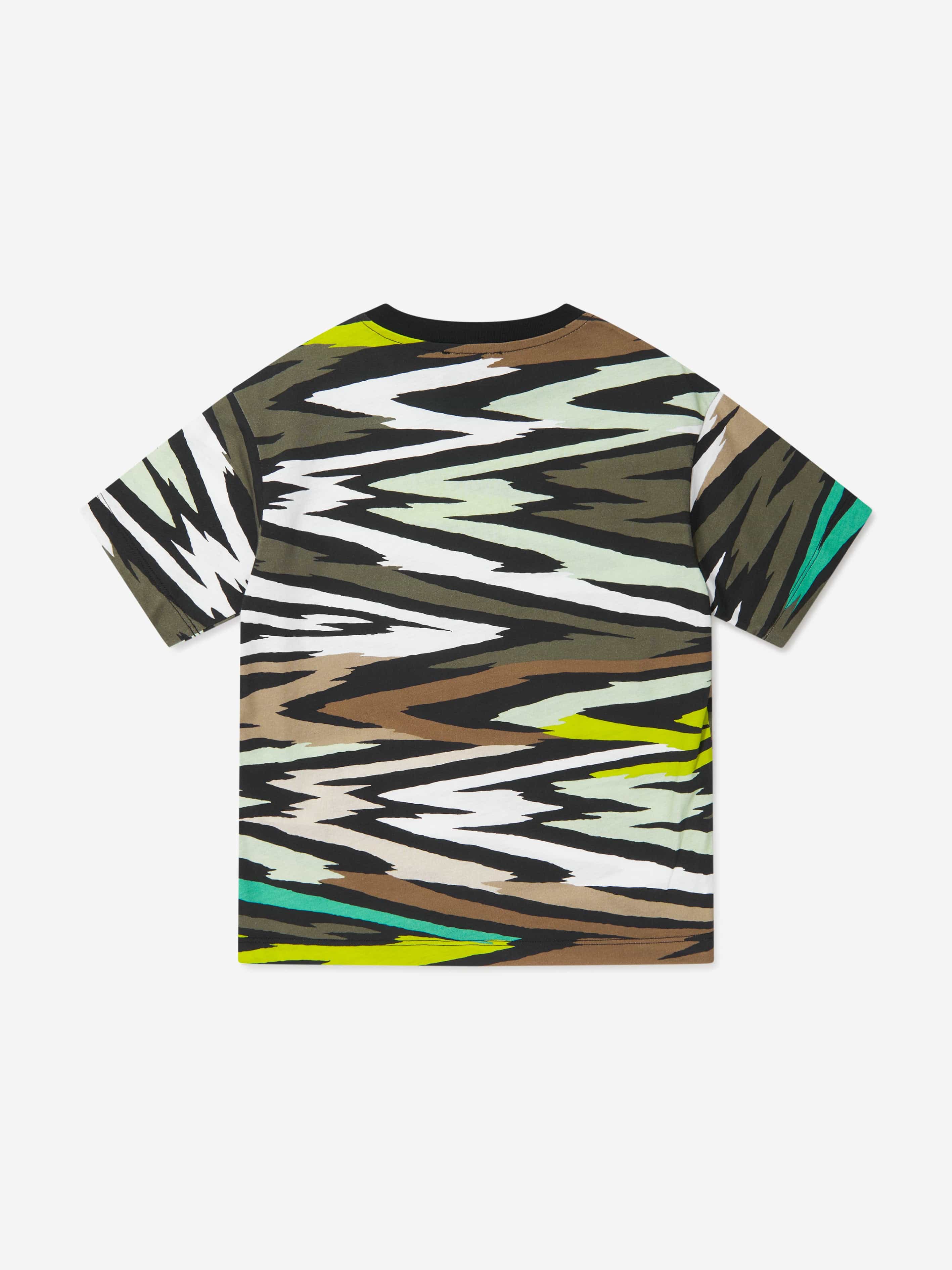 Missoni Boys Logo T-Shirt in Multicolour