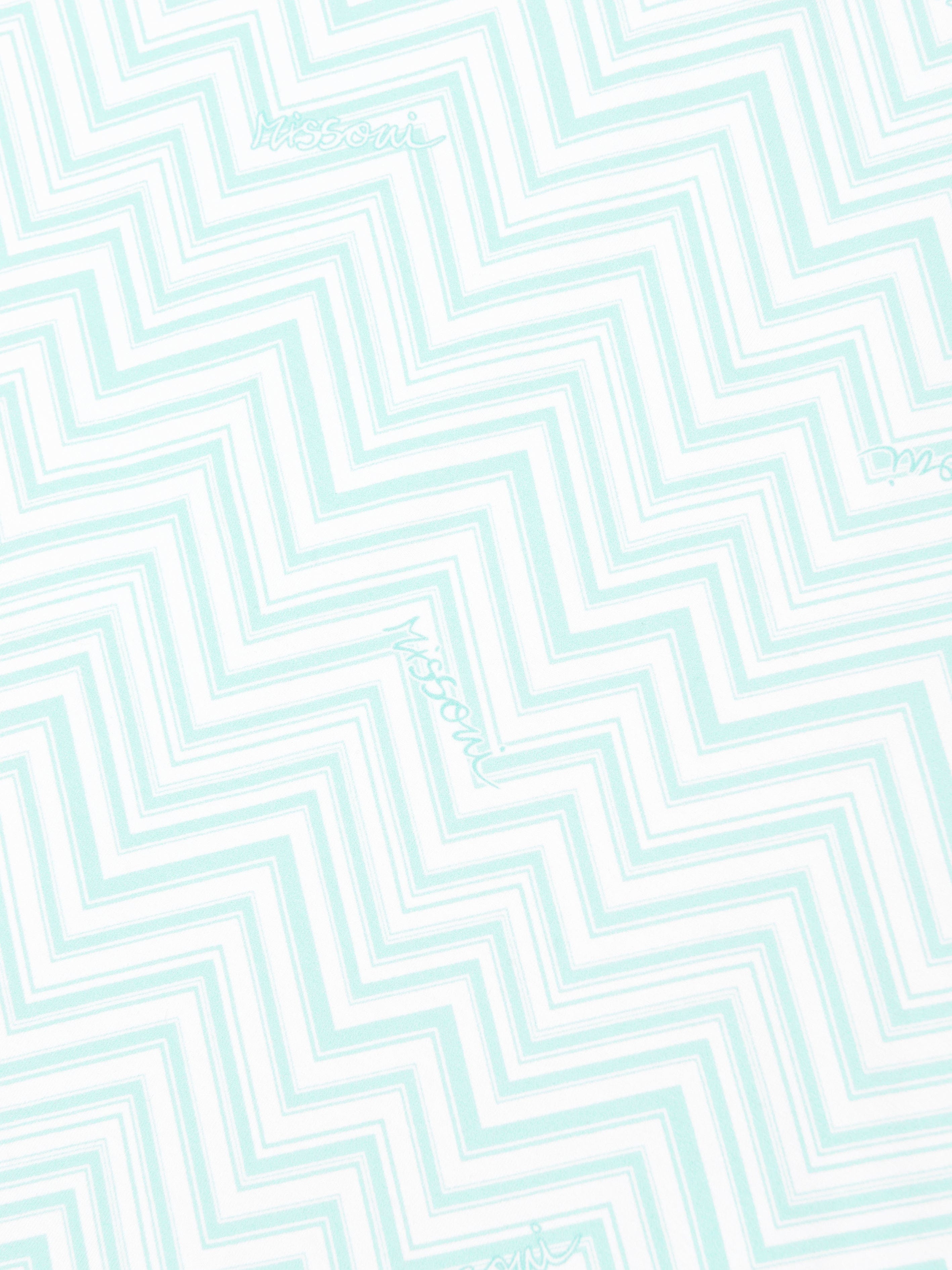 Missoni Baby Zigzag Blanket in Blue