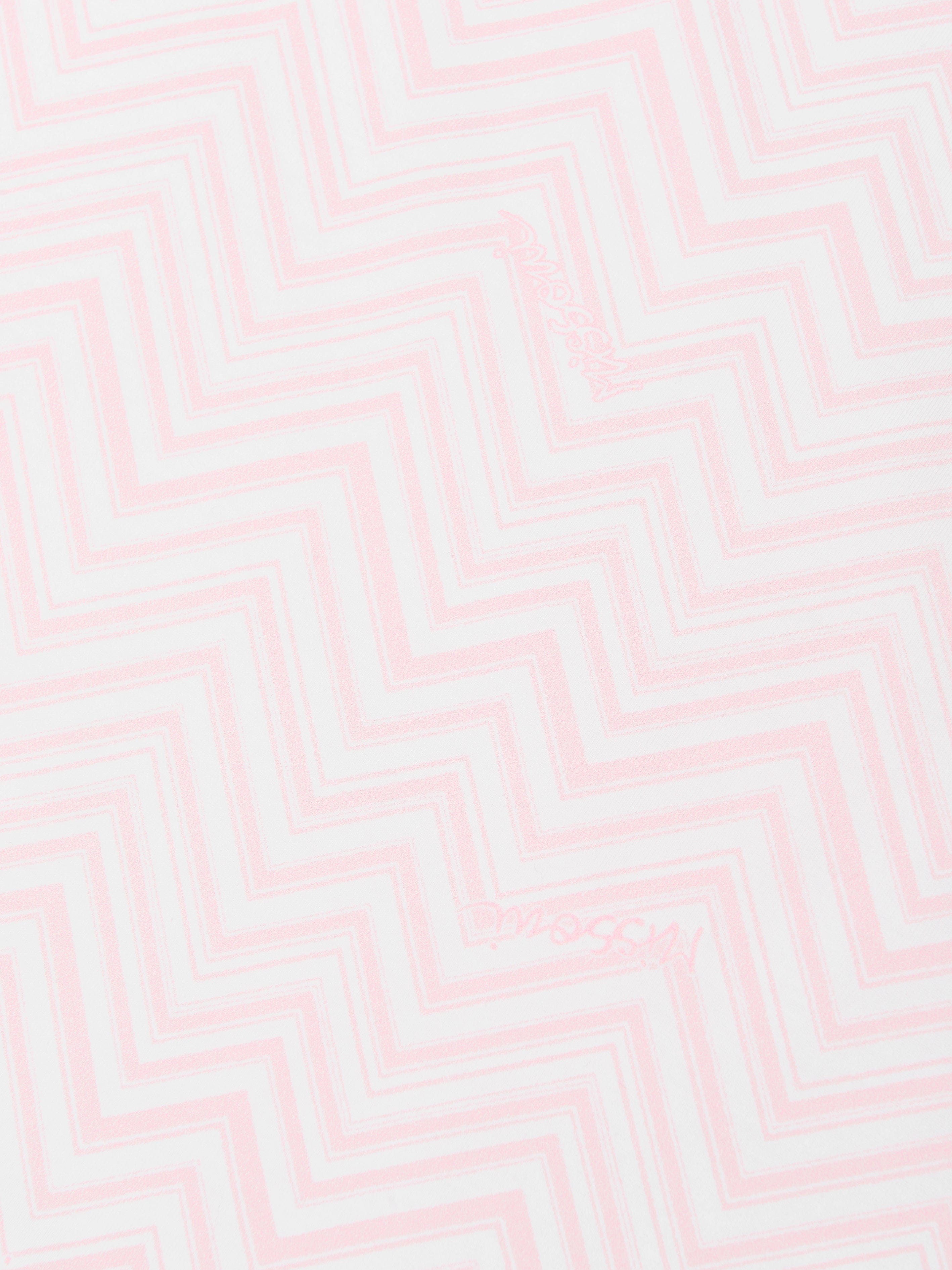 Missoni Baby Girls Zigzag Blanket in Pink