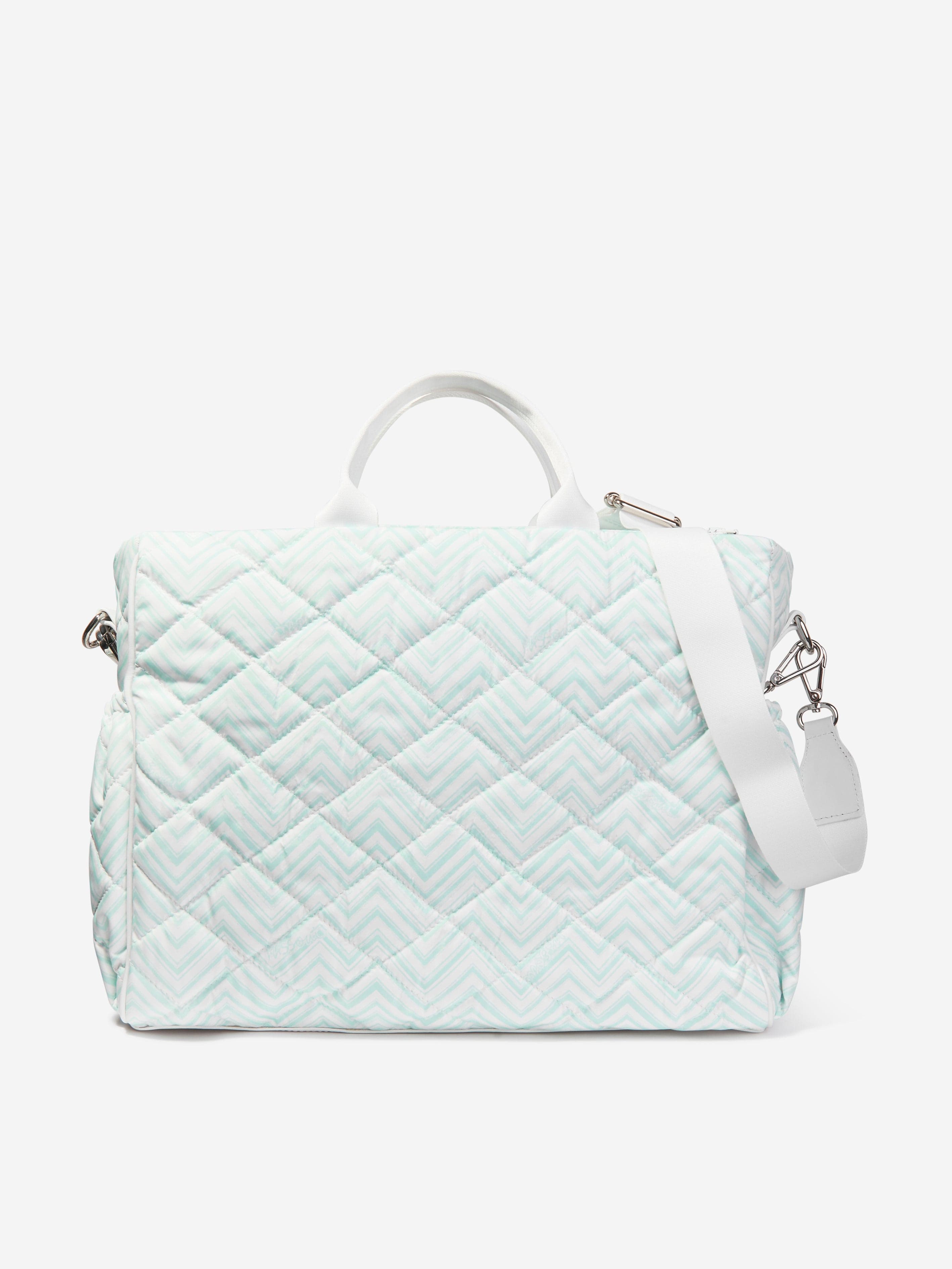 Missoni Baby Zigzag Changing Bag in Blue (40cm)