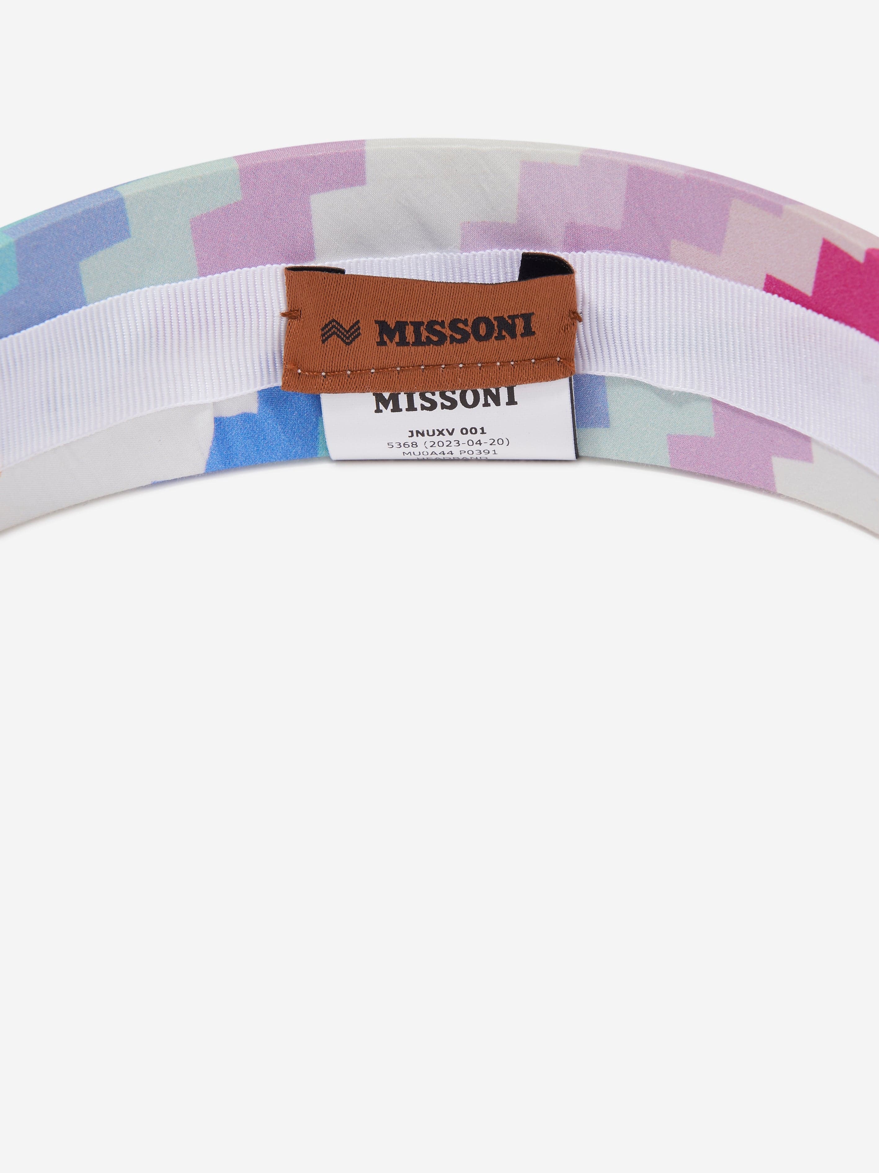 Missoni Girls Zigzag Headband in Multicolour