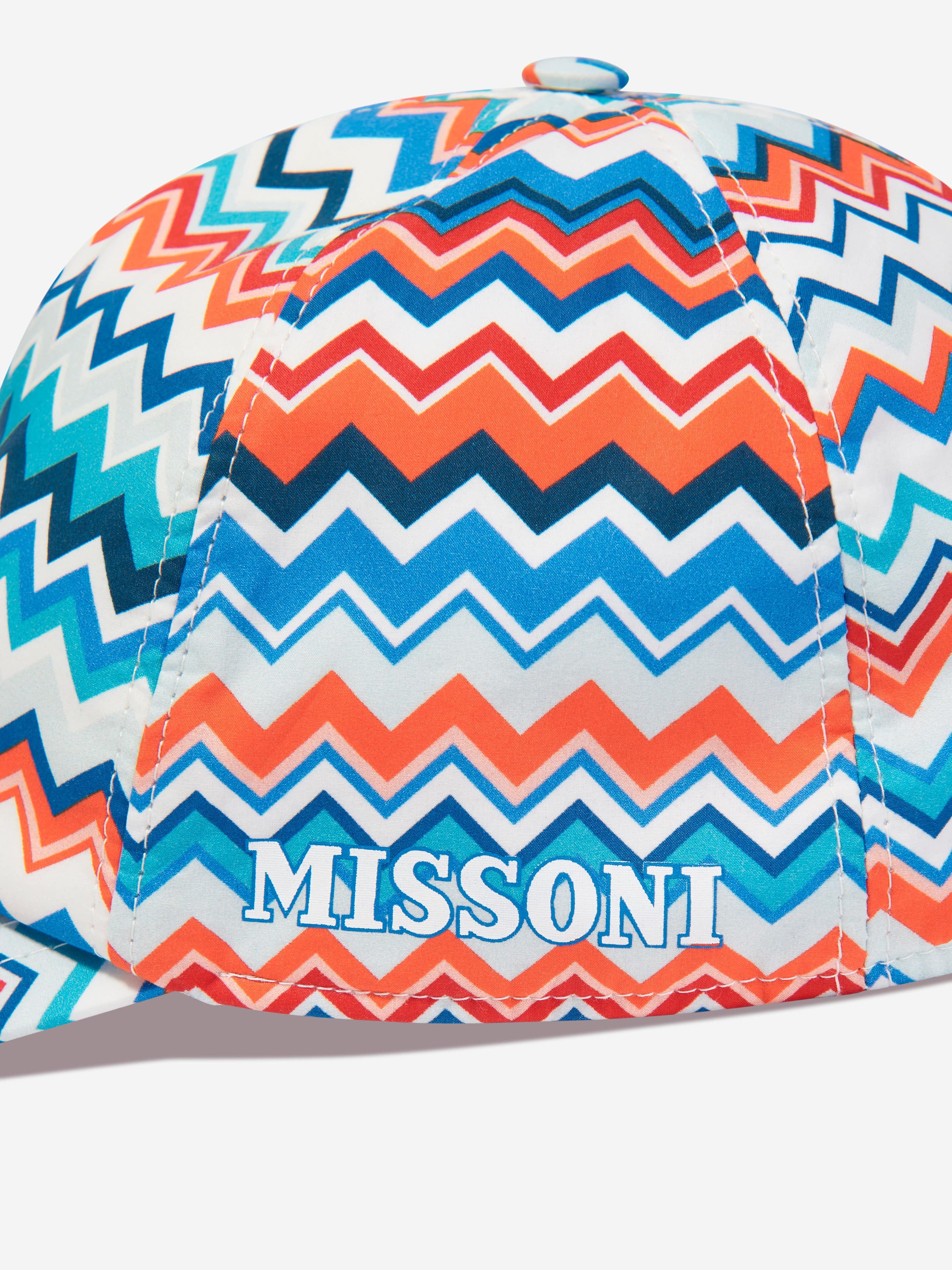 Missoni Kids Zigzag Cap in Multicolour