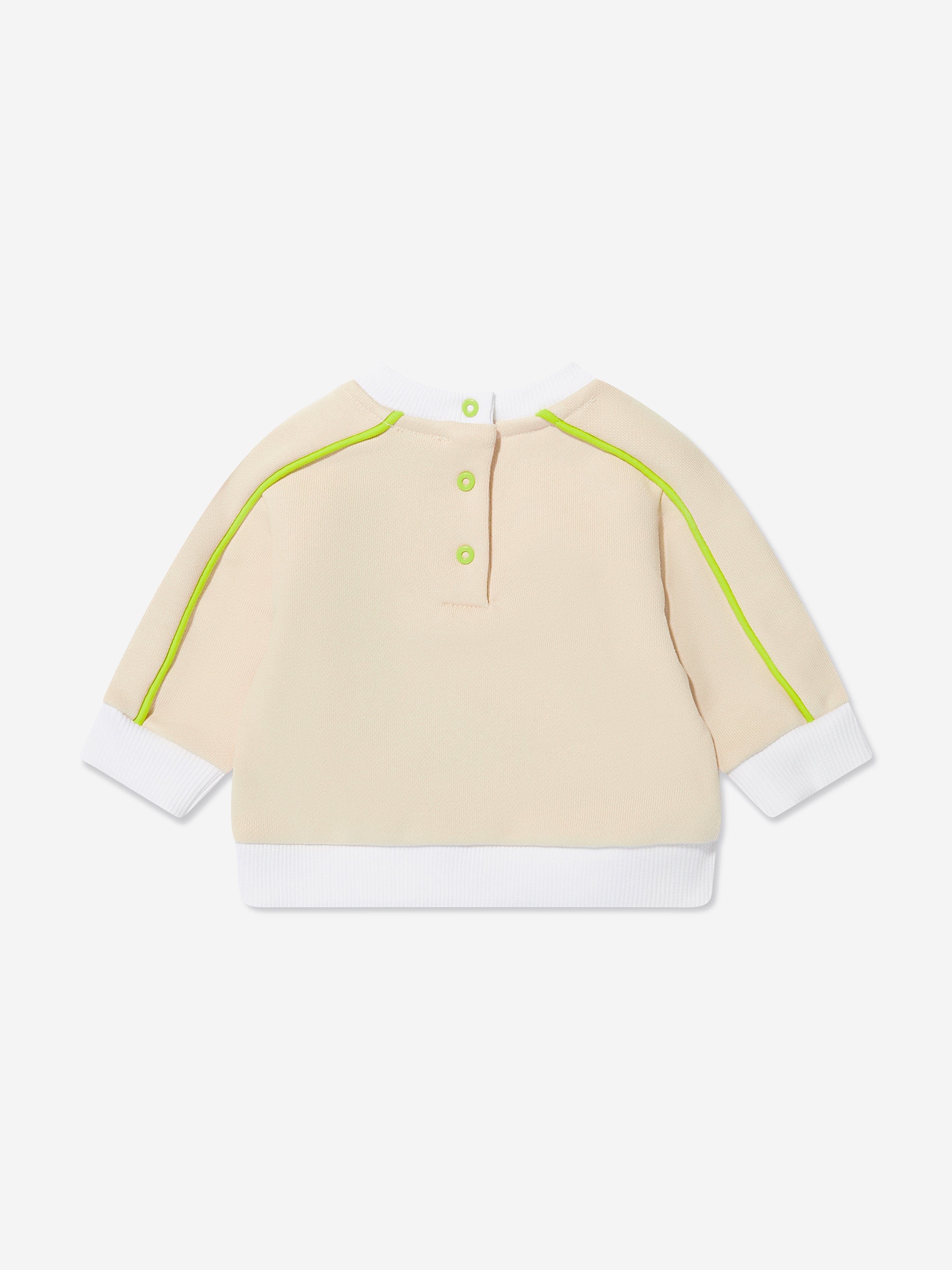 Missoni Baby Boys Logo Sweatshirt in Beige