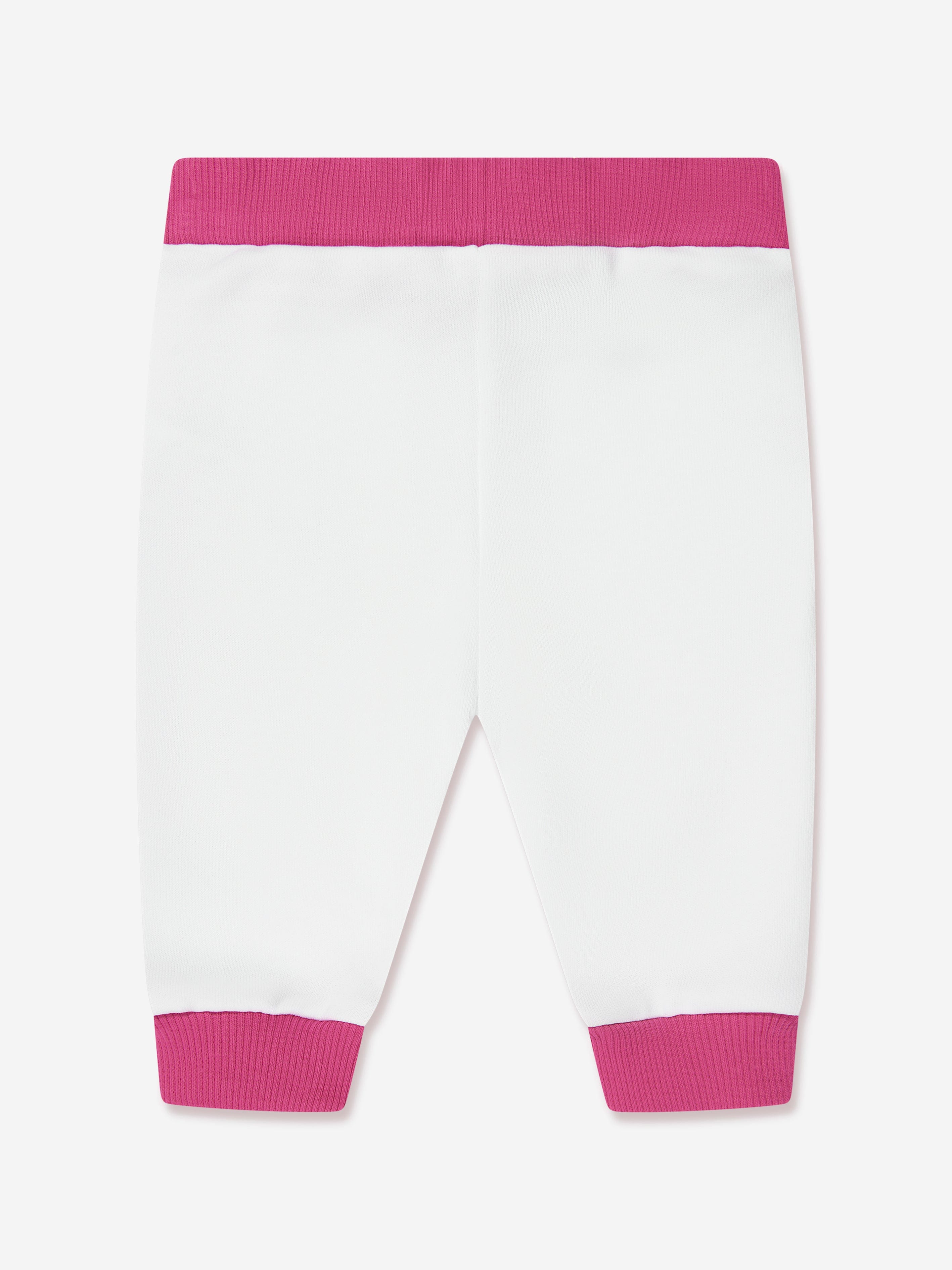 Missoni Baby Girls Logo Frill Joggers in White