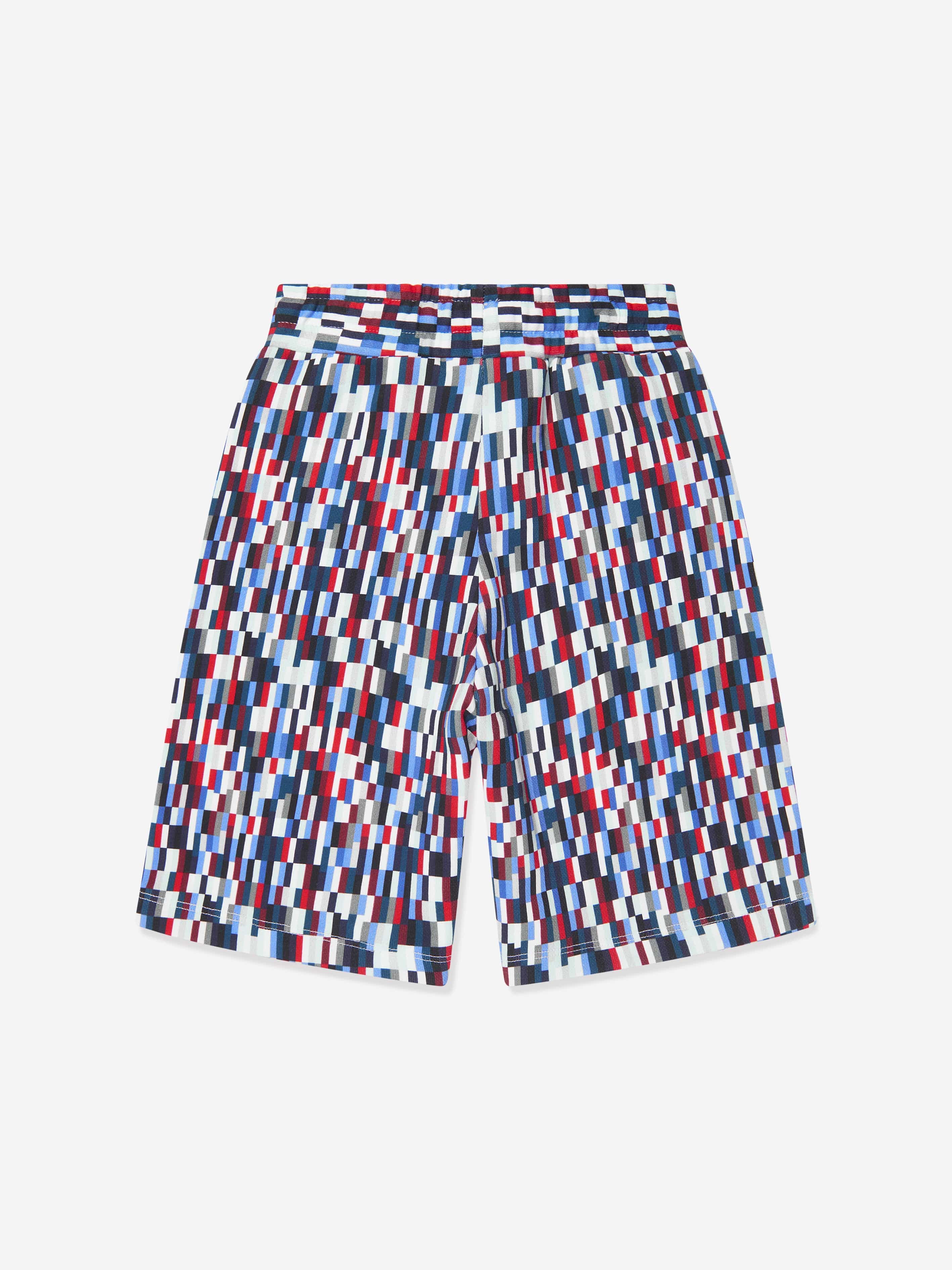 Missoni Boys Pixel Jersey Shorts in Multicolour