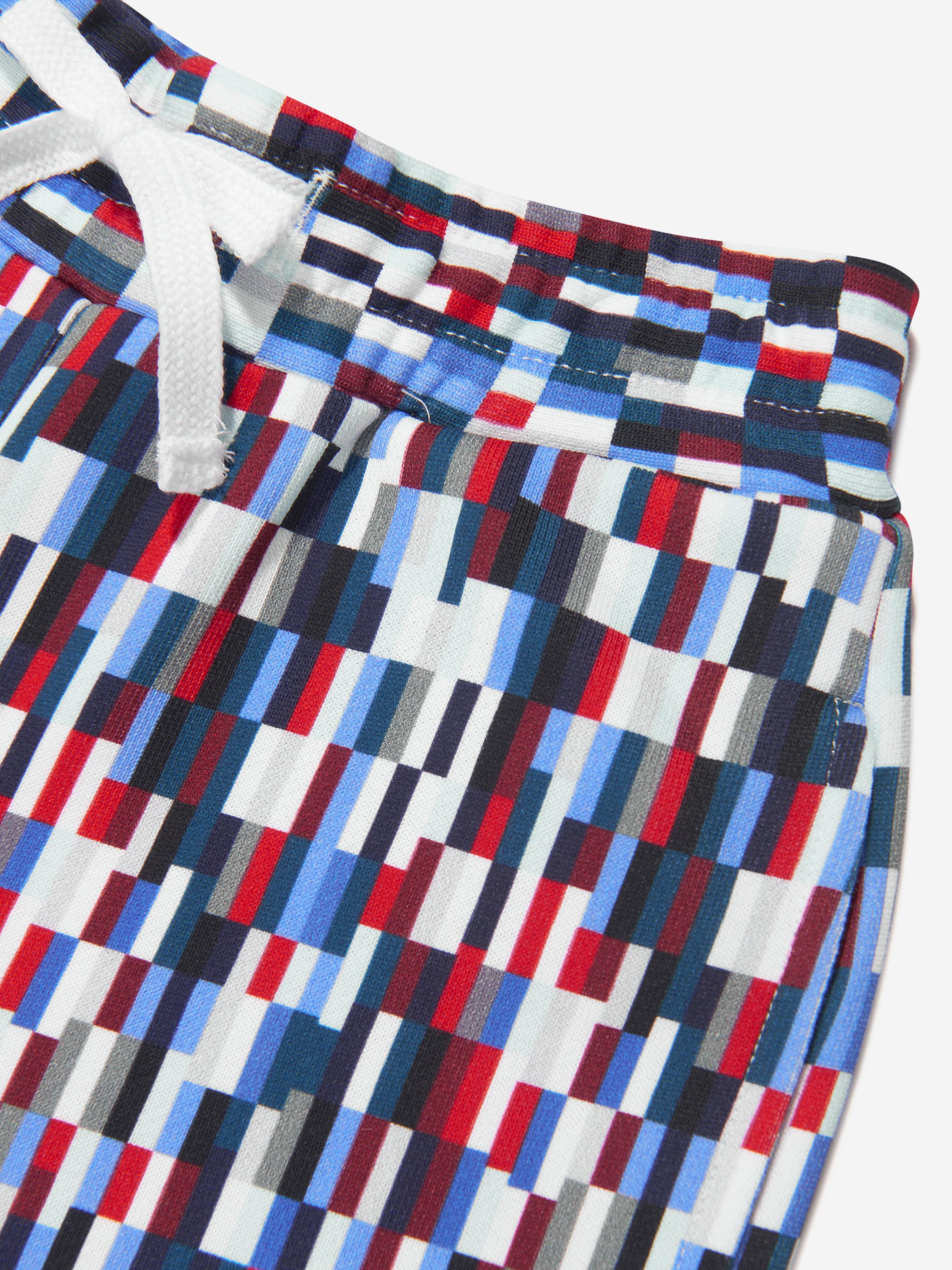 Missoni Boys Pixel Jersey Shorts in Multicolour