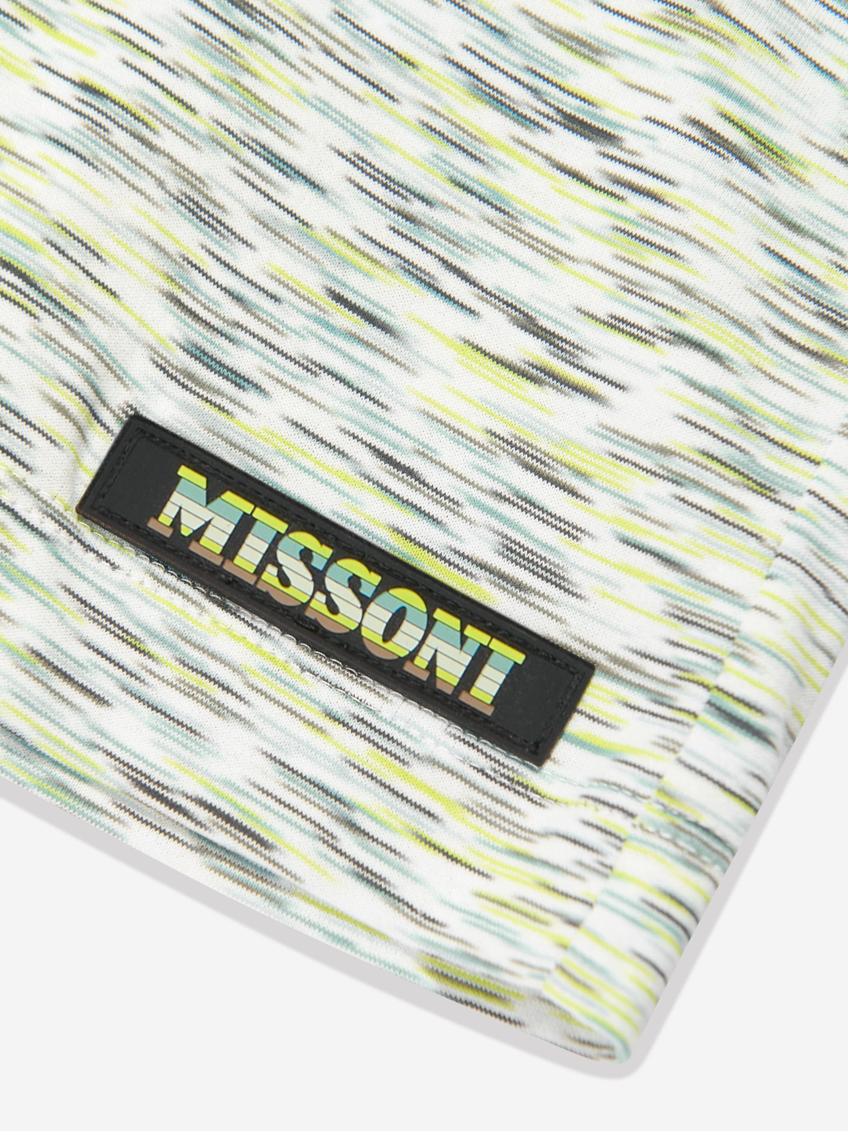 Missoni Boys Space Dye Shorts in Green