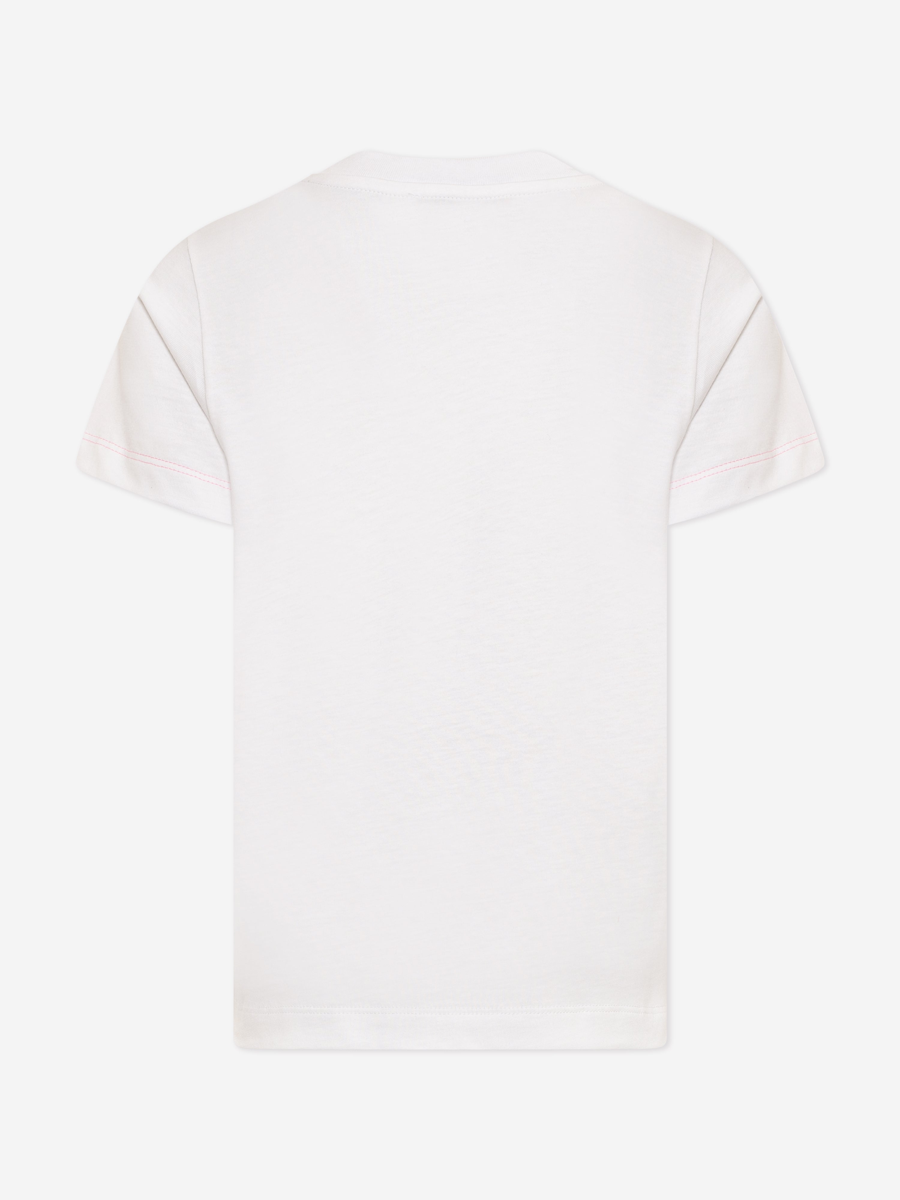 Missoni Girls Zigzag Logo T-shirt in White