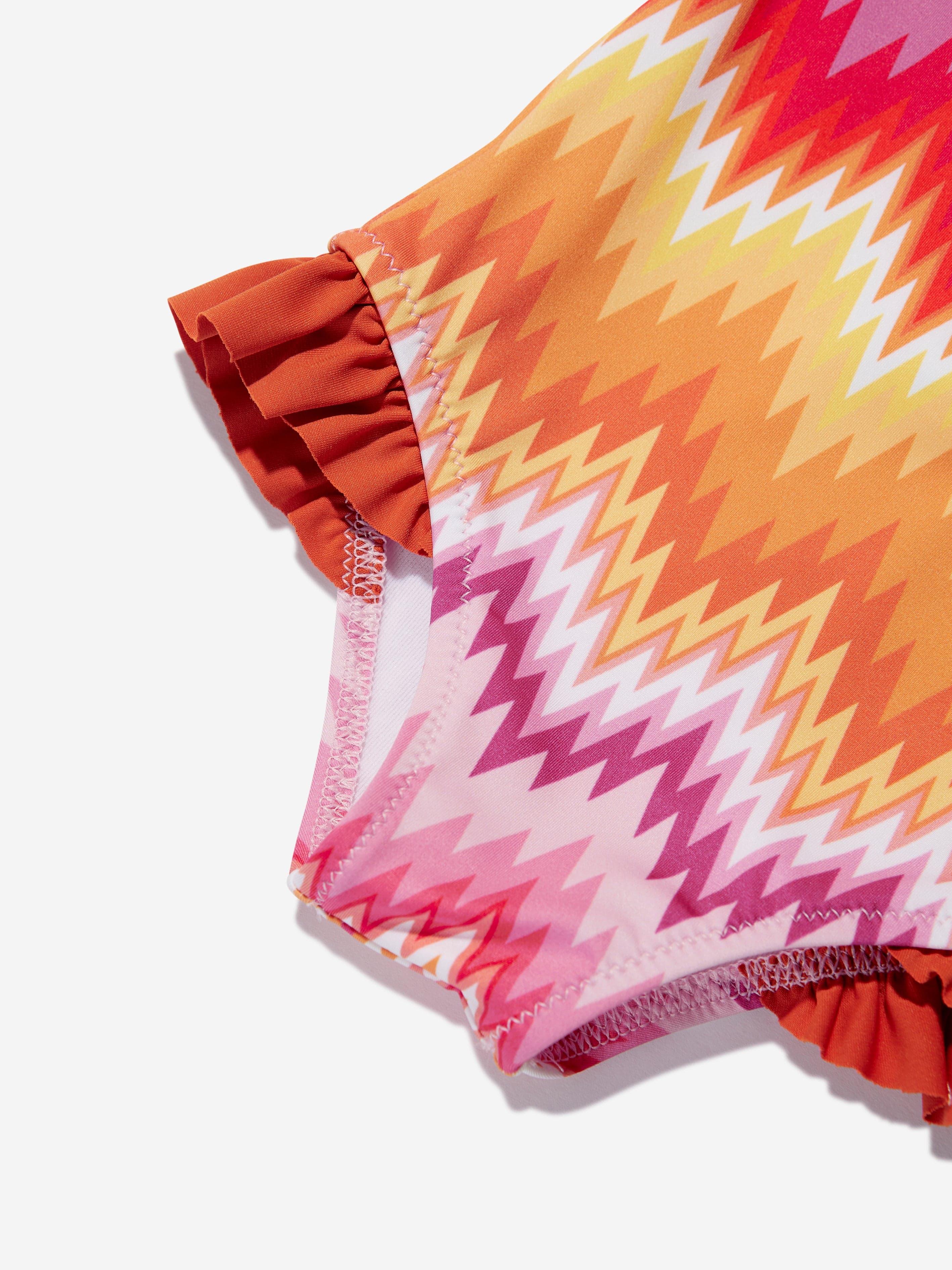 Missoni Baby Girls Zigzag Swimsuit in Multicolour