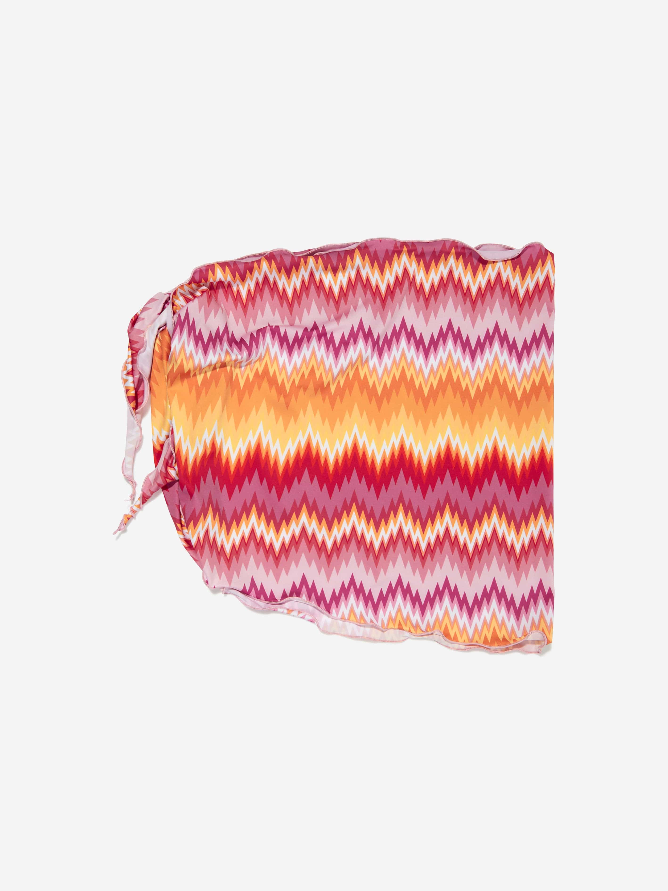 Missoni Girls Zigzag Sarong in Multicolour