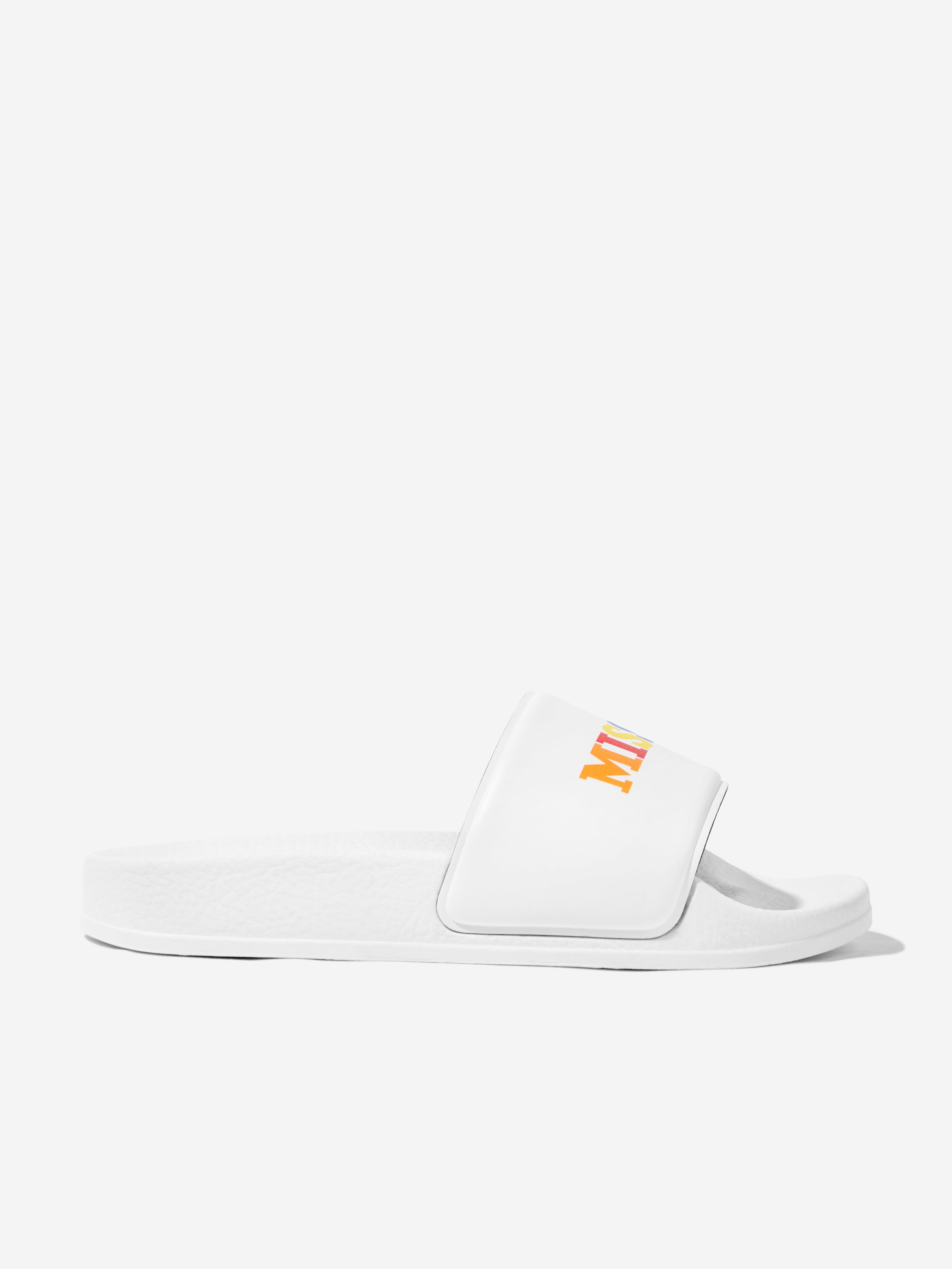 Missoni Kids Logo Sliders n White