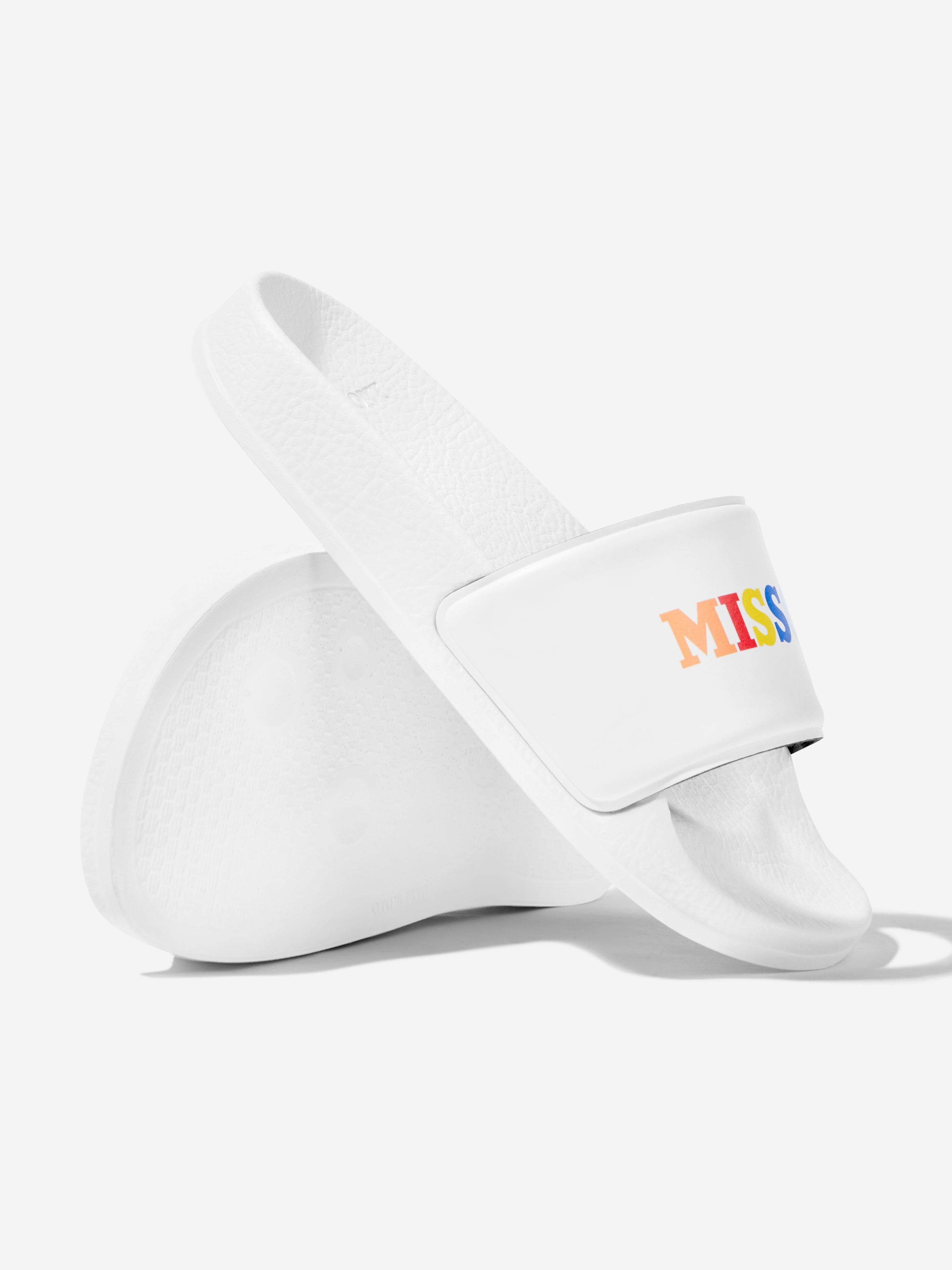 Missoni Kids Logo Sliders n White