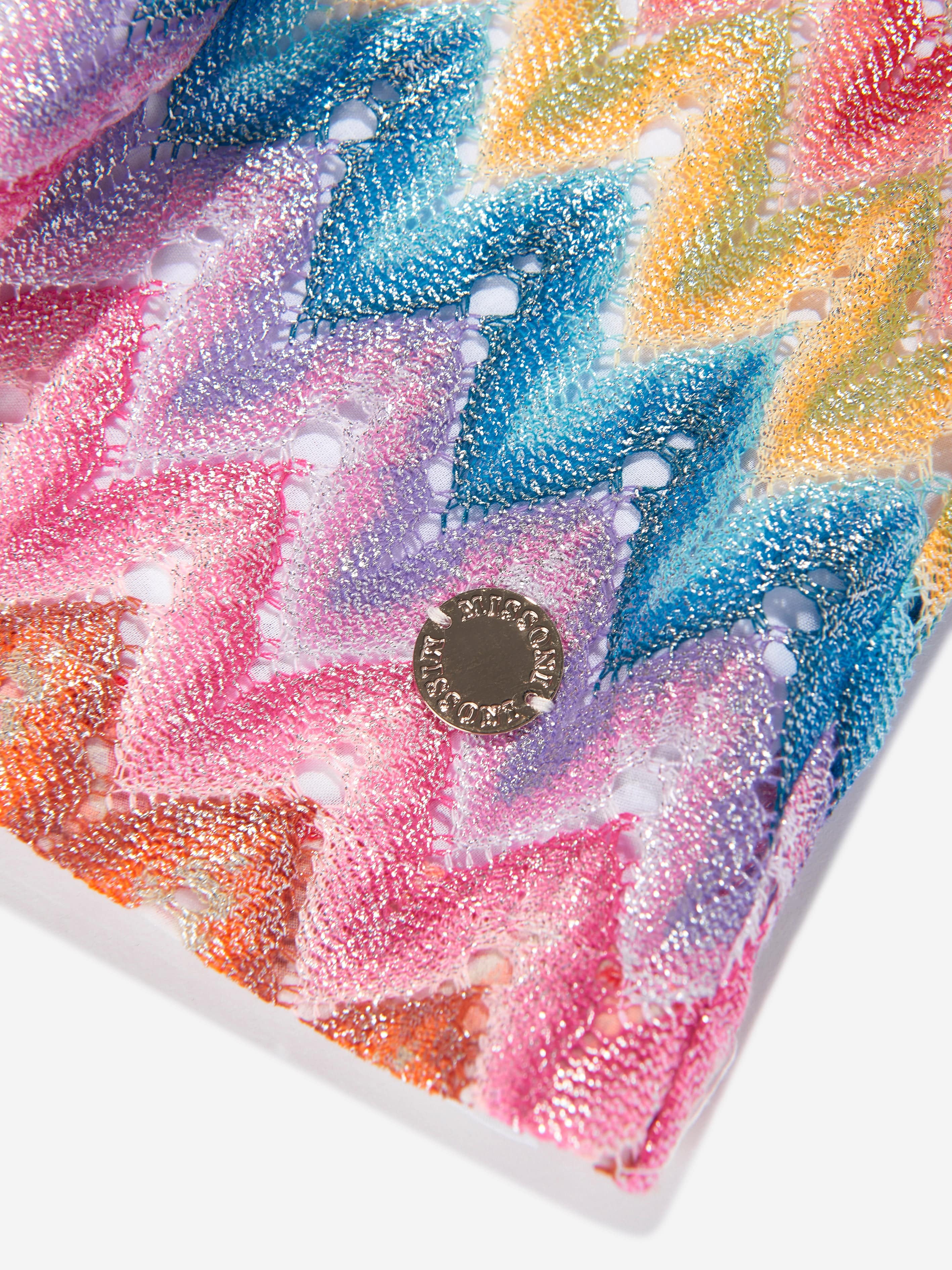 Missoni Girls Sleeveless Zigzag Top in Multicolour