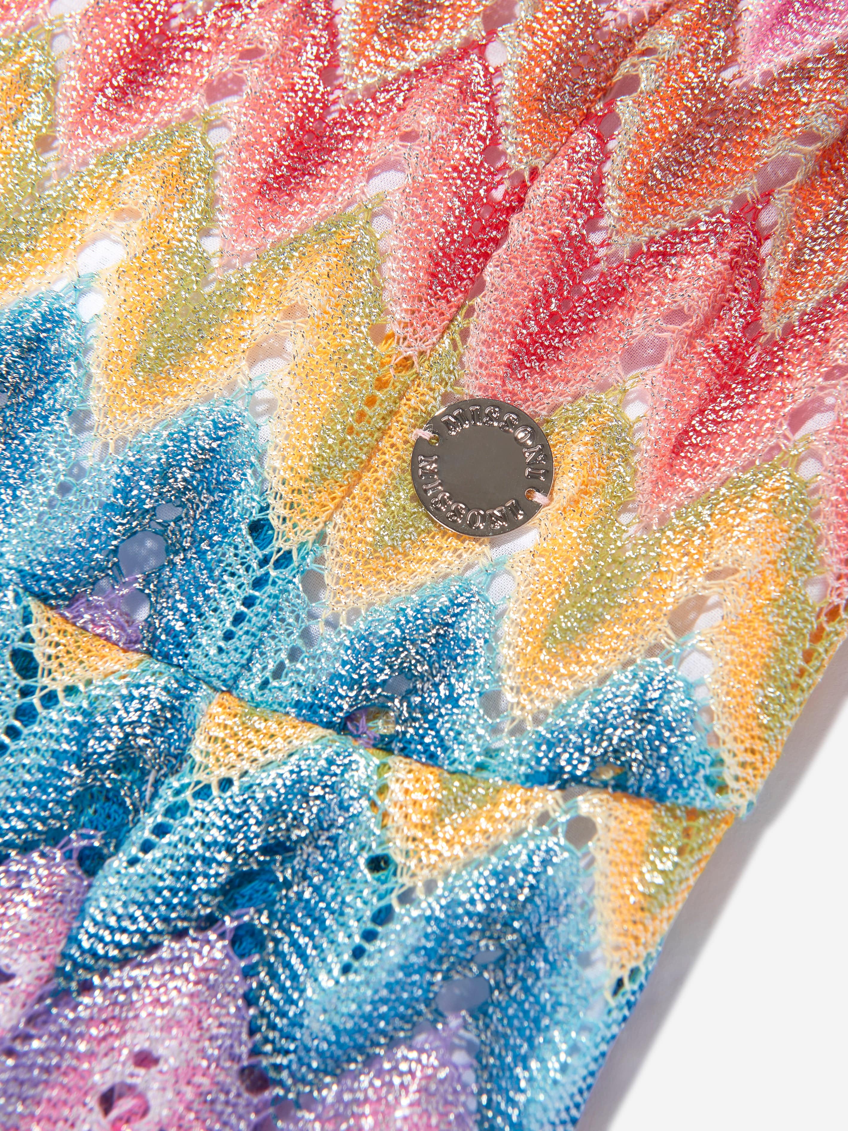 Missoni Girls Woven Zigzag Jumpsuit in Multicolour