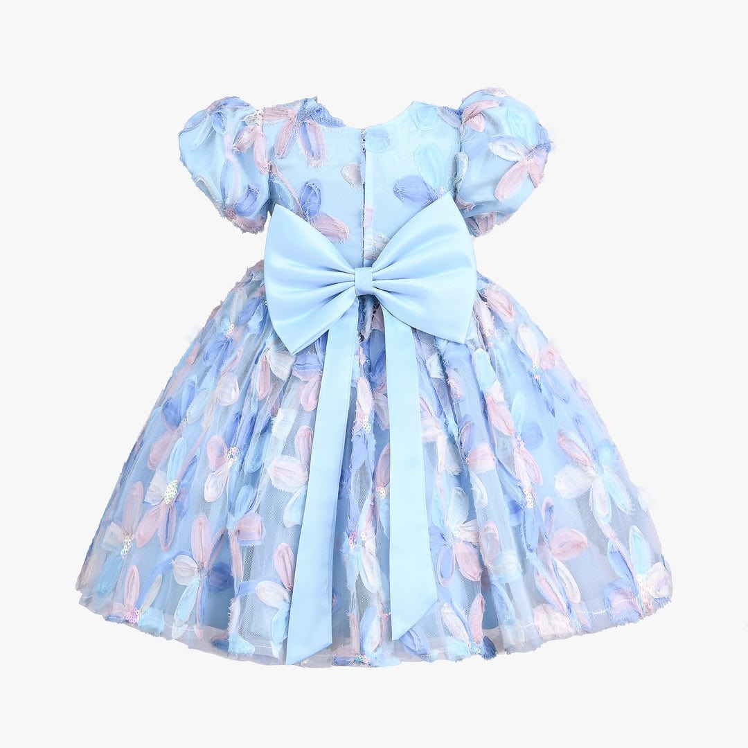 Blue Daisy Party Dress