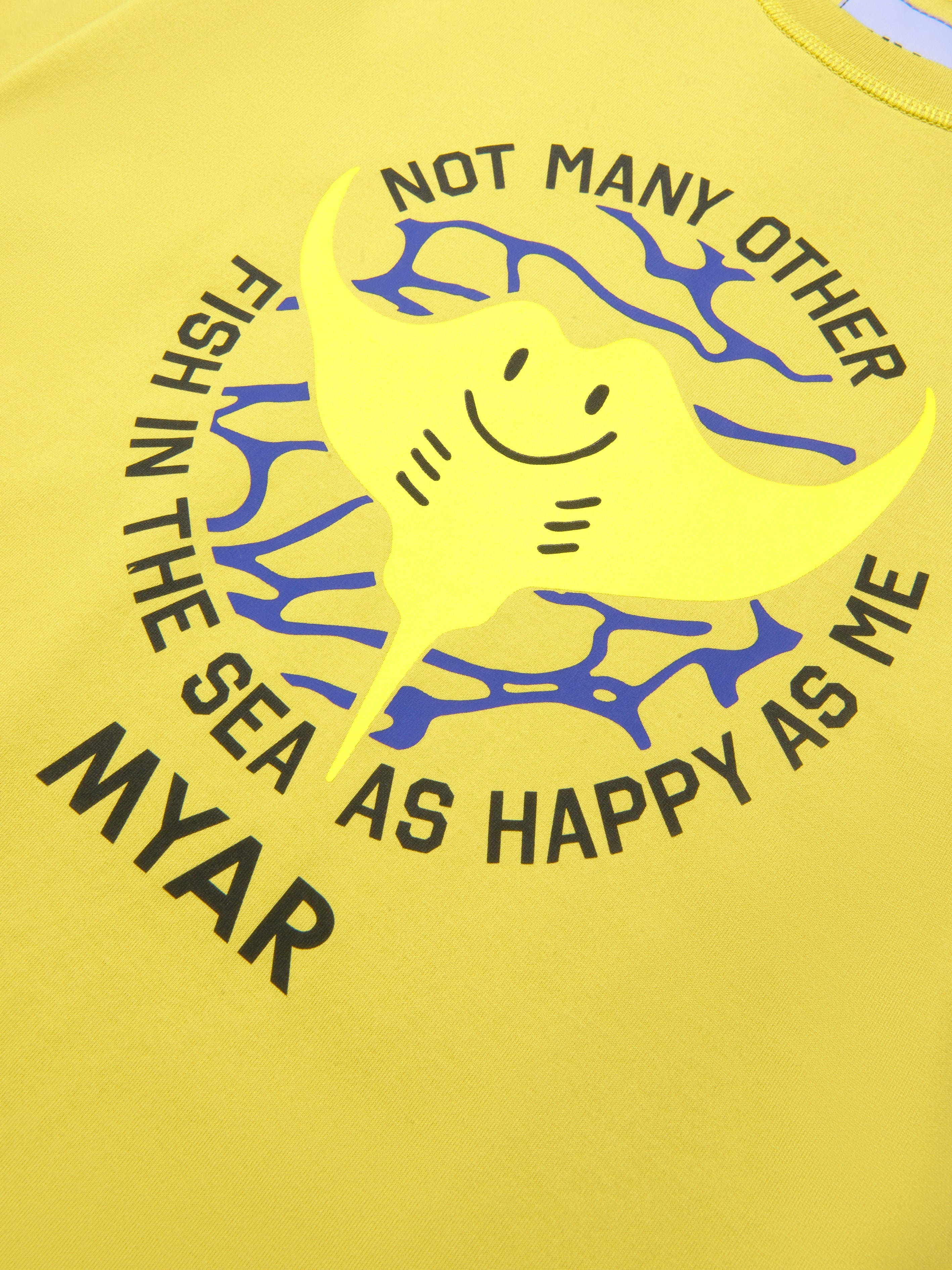 Myar Boys Cotton Fish Print T-Shirt