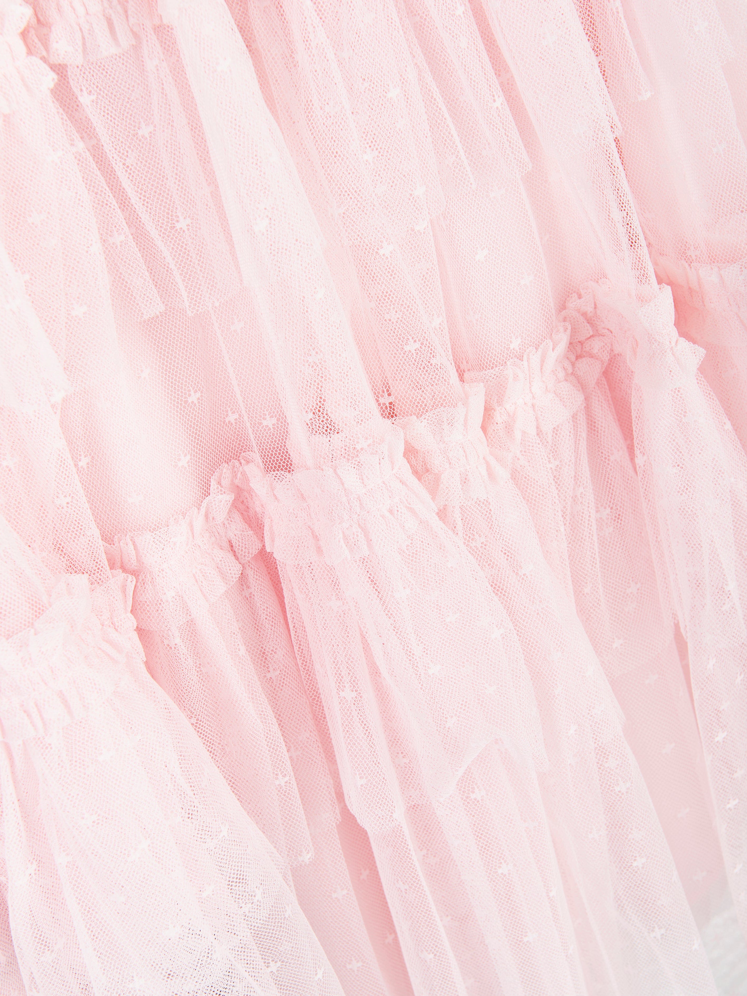Needle & Thread Girls Annalise Dress in Pink