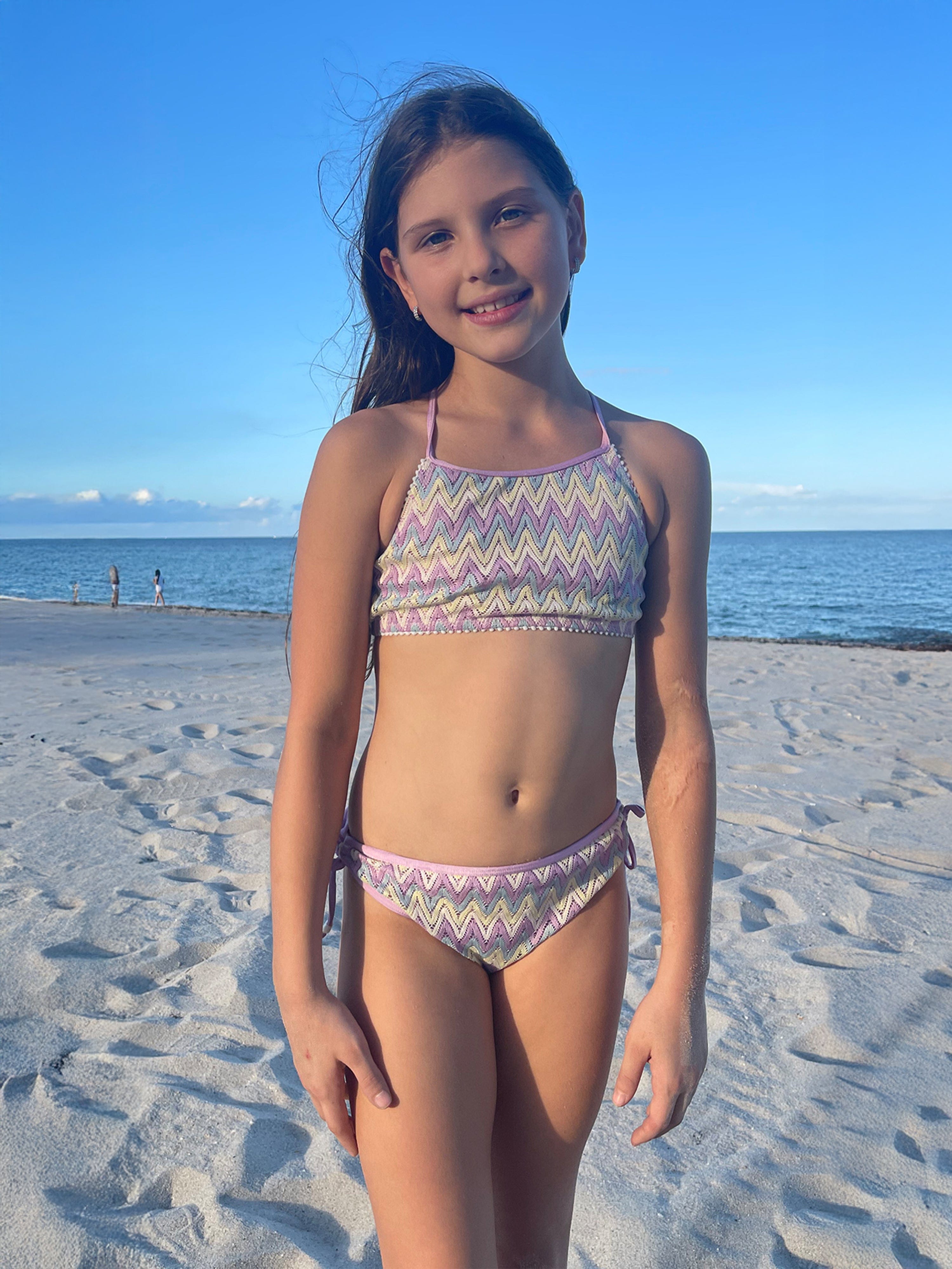 Nessi Byrd Girls Ophelia Bikini in Multicolour