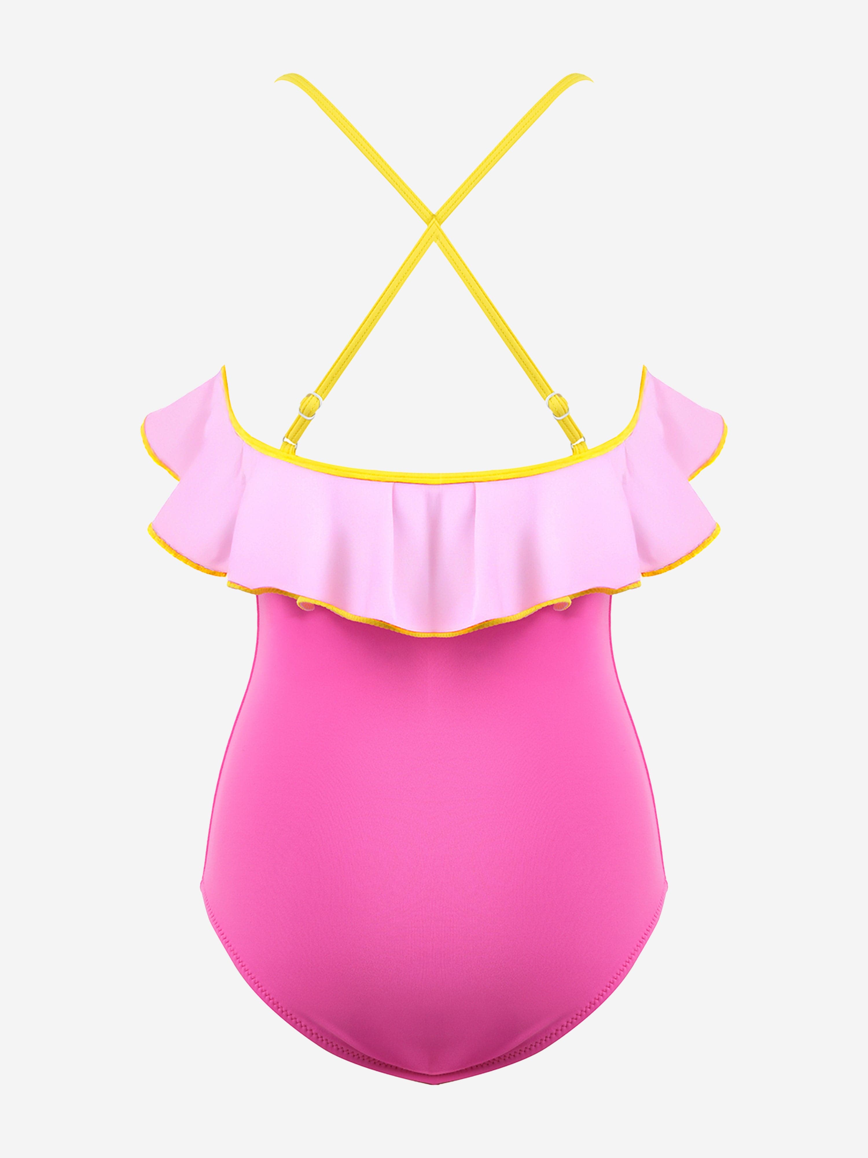 Nessi Byrd Girls Anabelle Swimsuit in Pink
