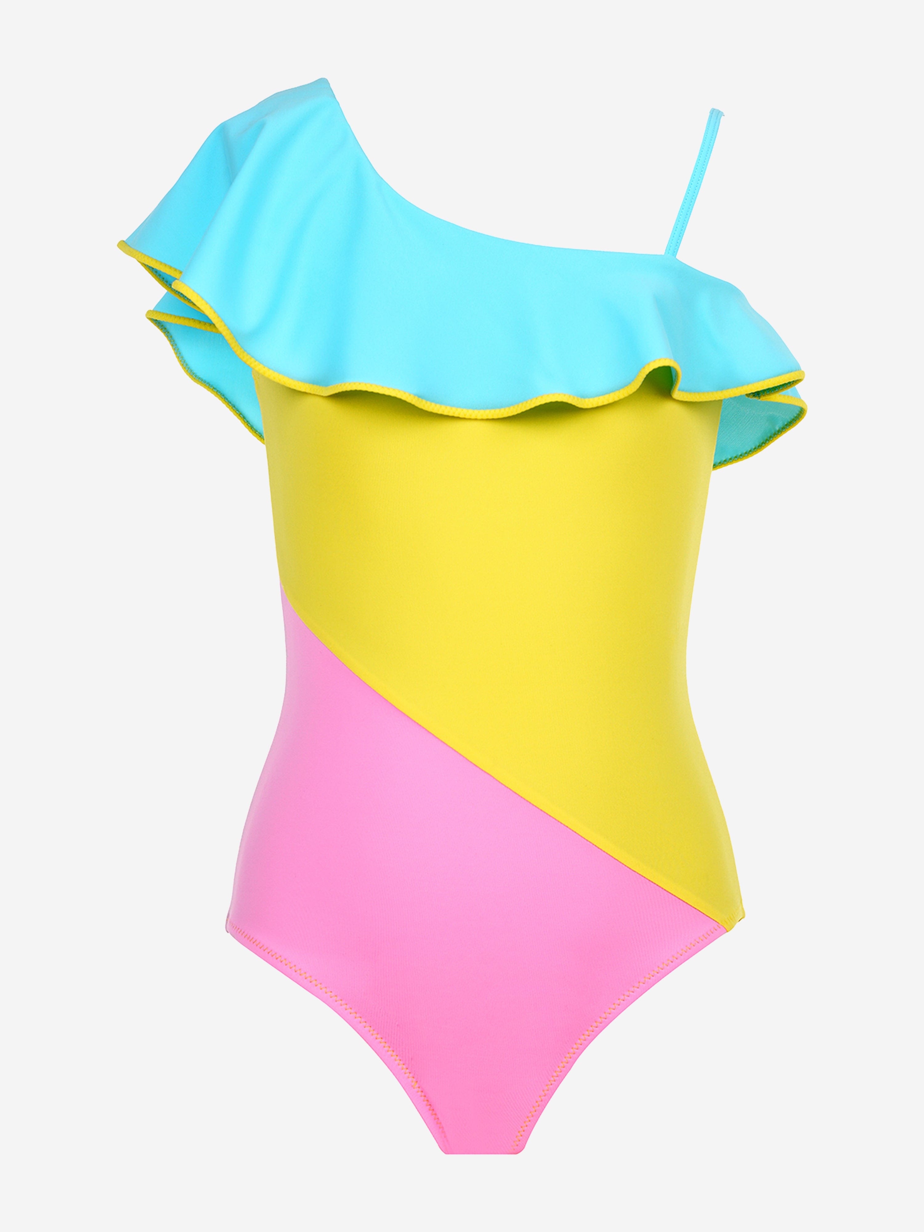 Nessi Byrd Girls Judie Swimsuit in Multicolour