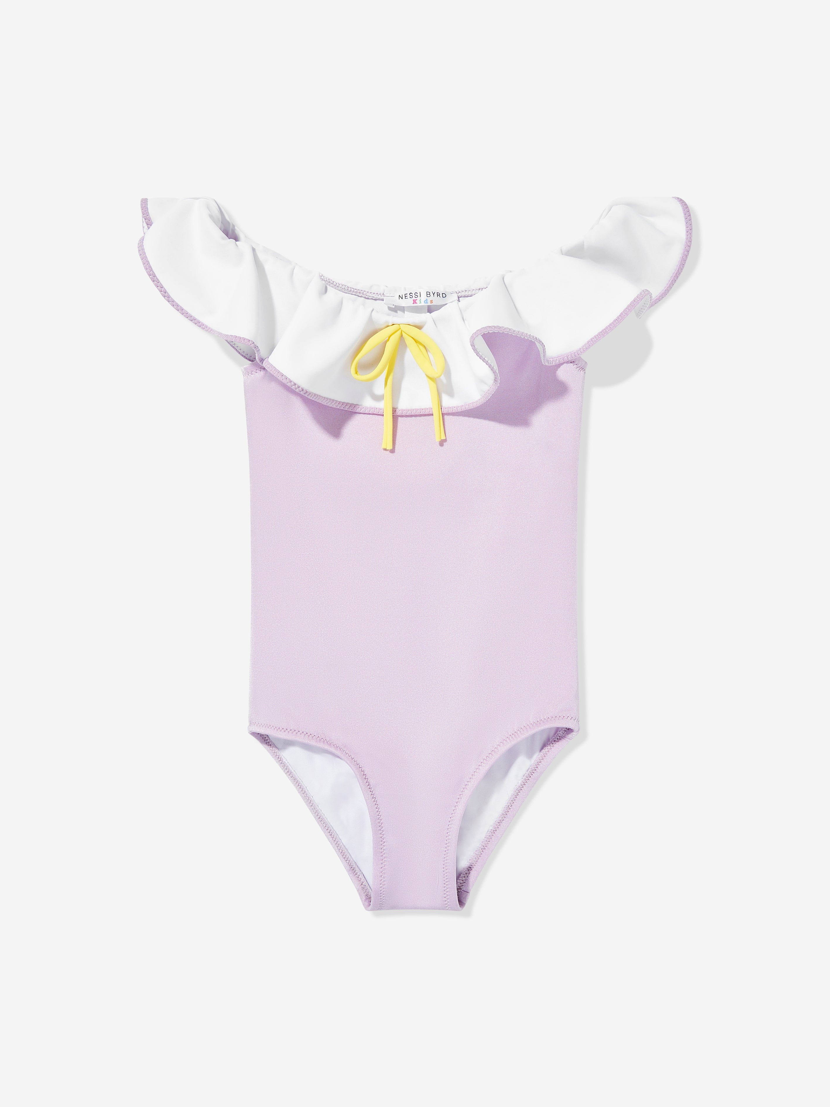 Nessi Byrd Girls Britton Swimsuit in Purple