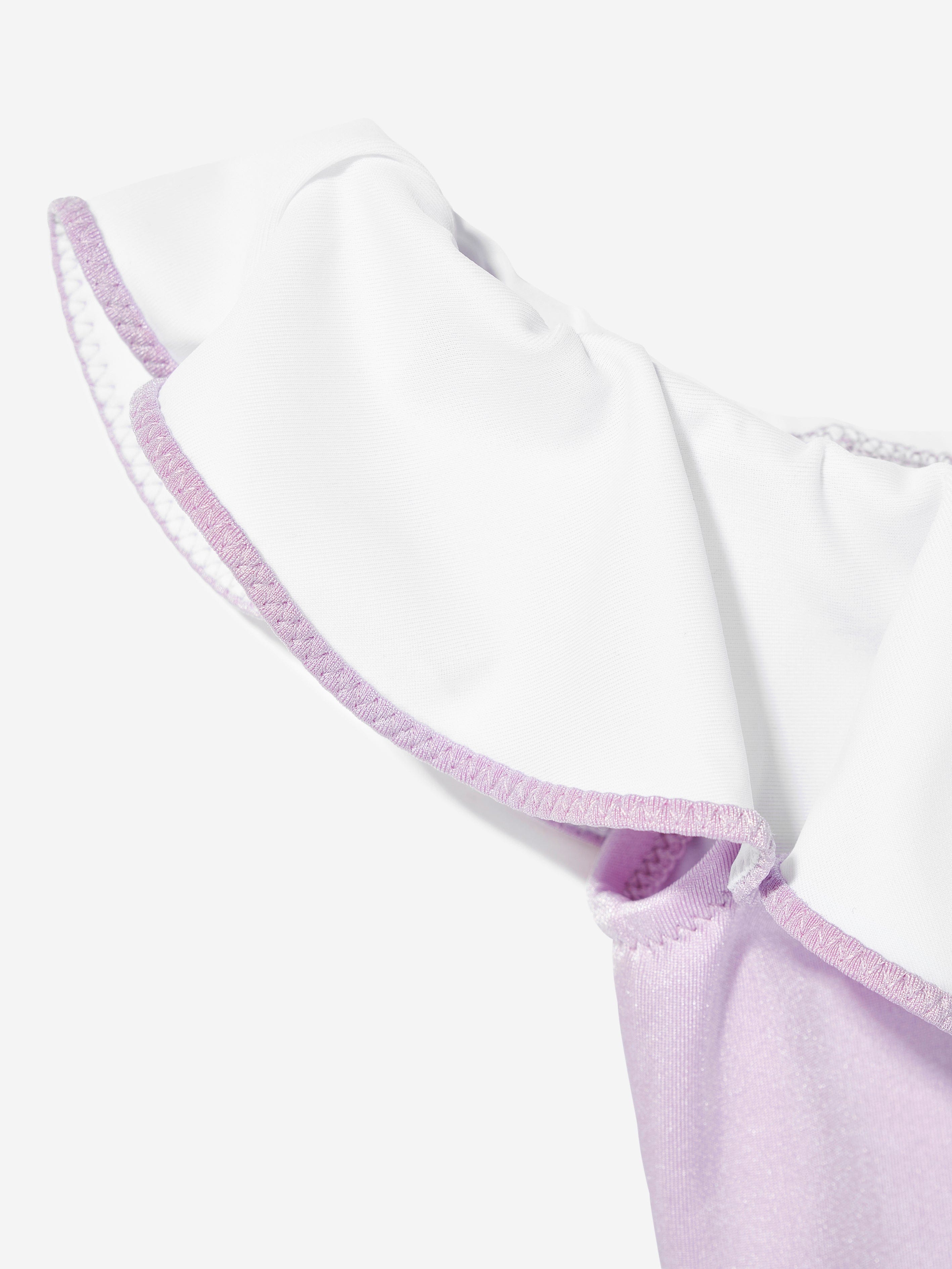 Nessi Byrd Girls Britton Swimsuit in Purple