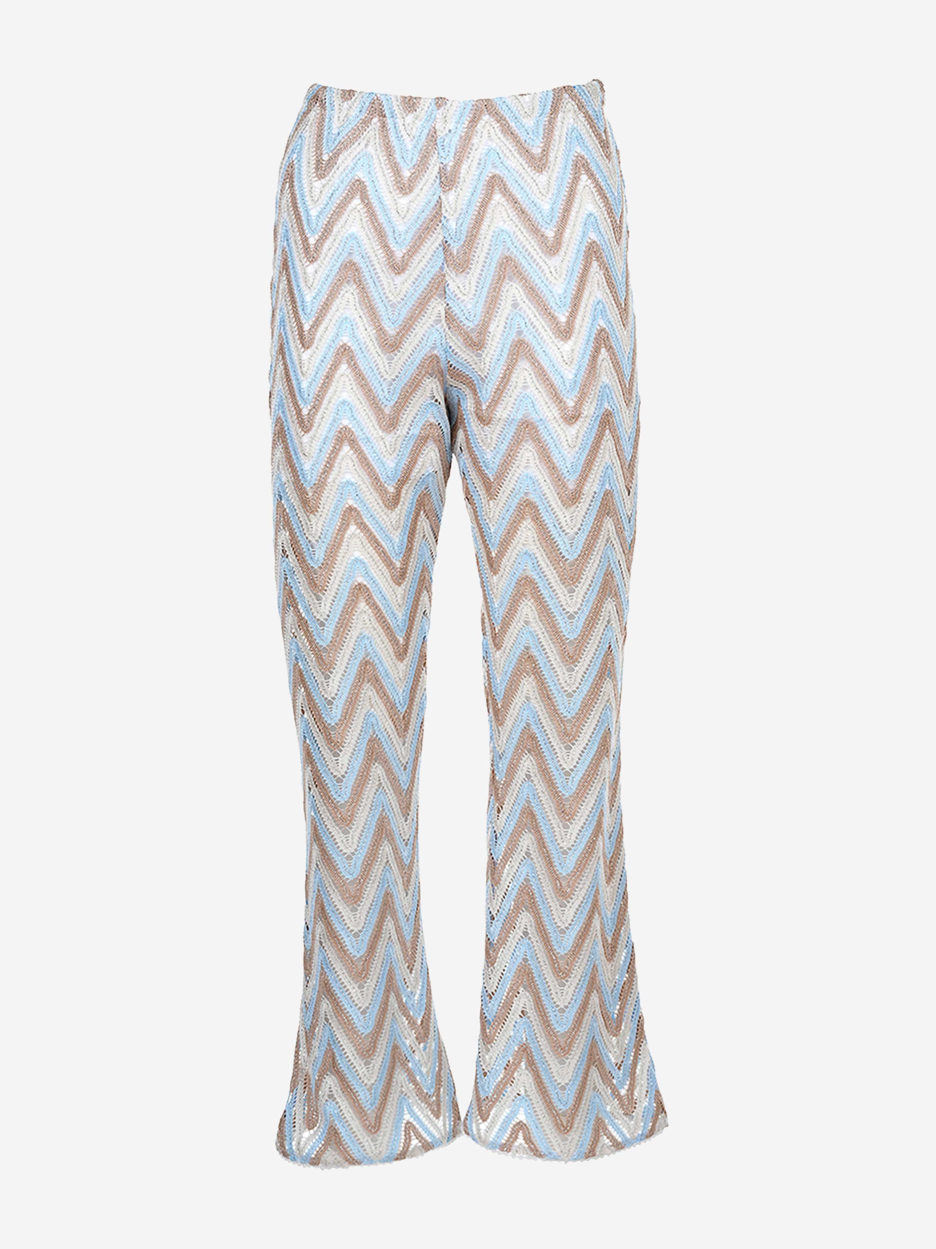 Nessi Byrd Girls Coco Trousers in Blue