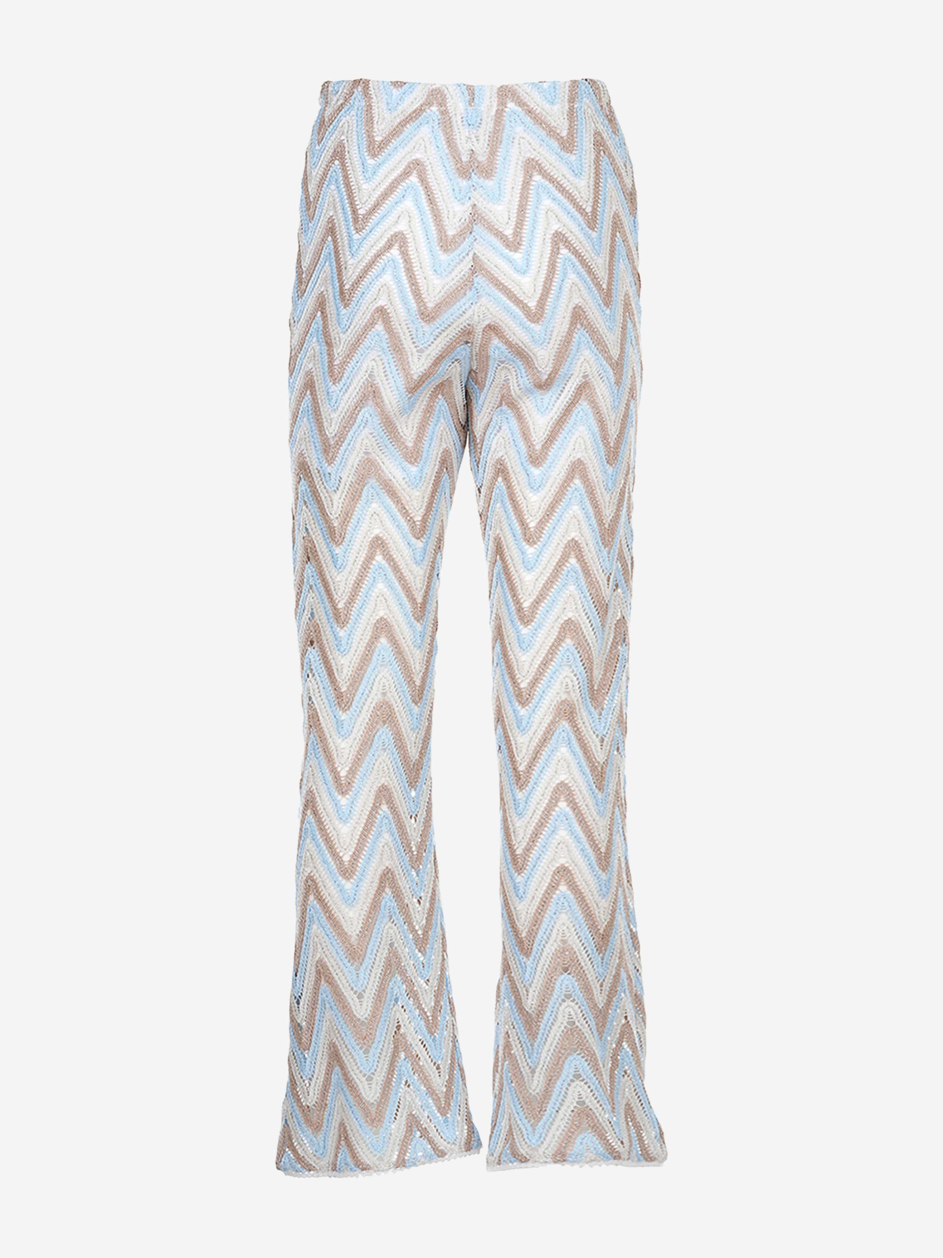Nessi Byrd Girls Coco Trousers in Blue