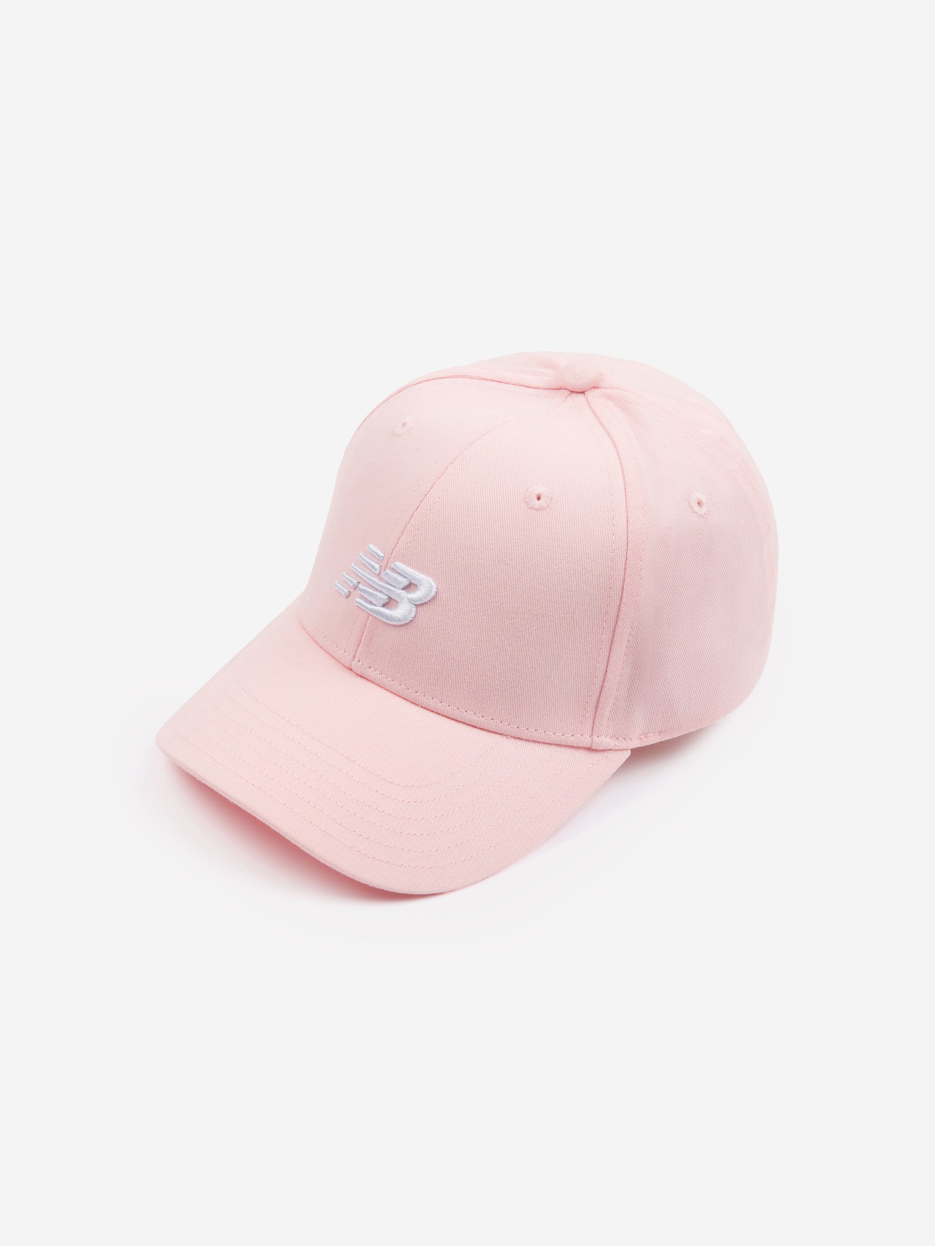 New Balance Boys Small Logo Cap in Pink