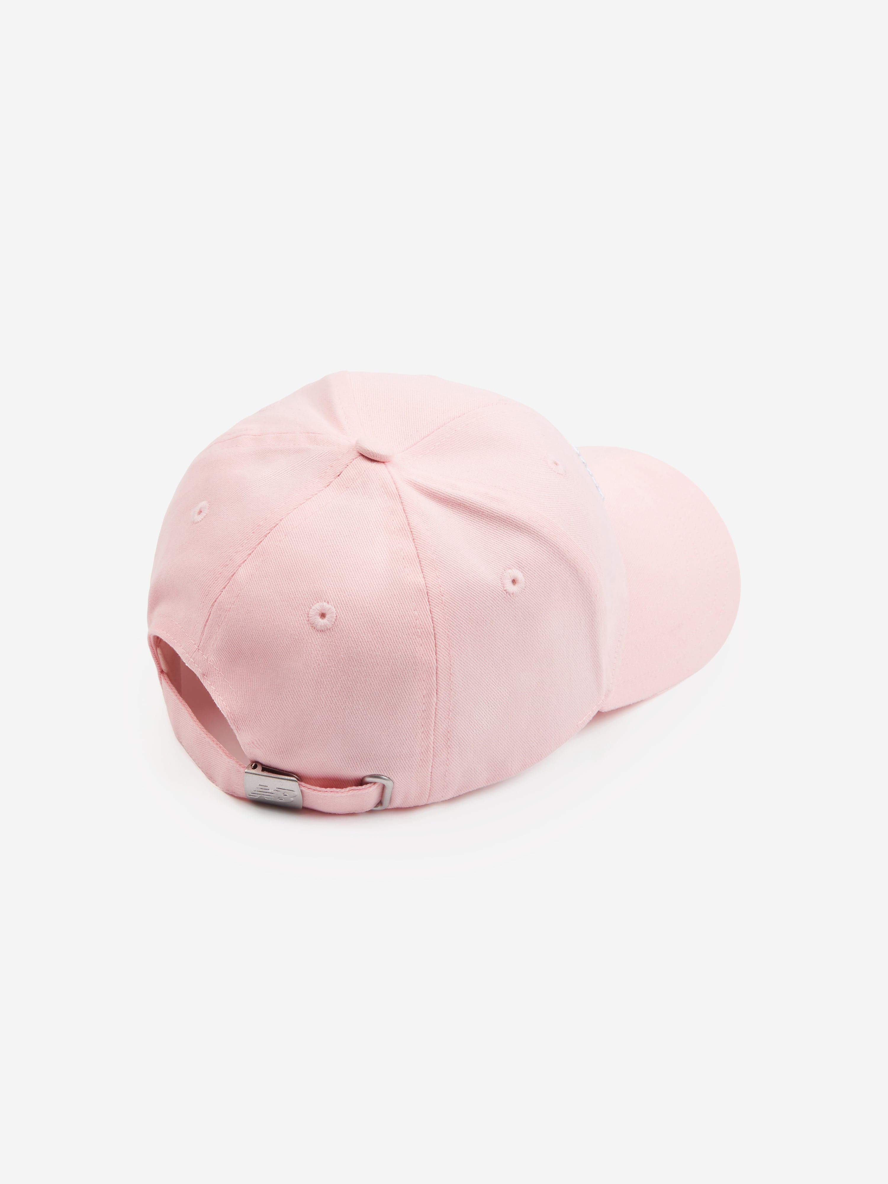 New Balance Boys Small Logo Cap in Pink