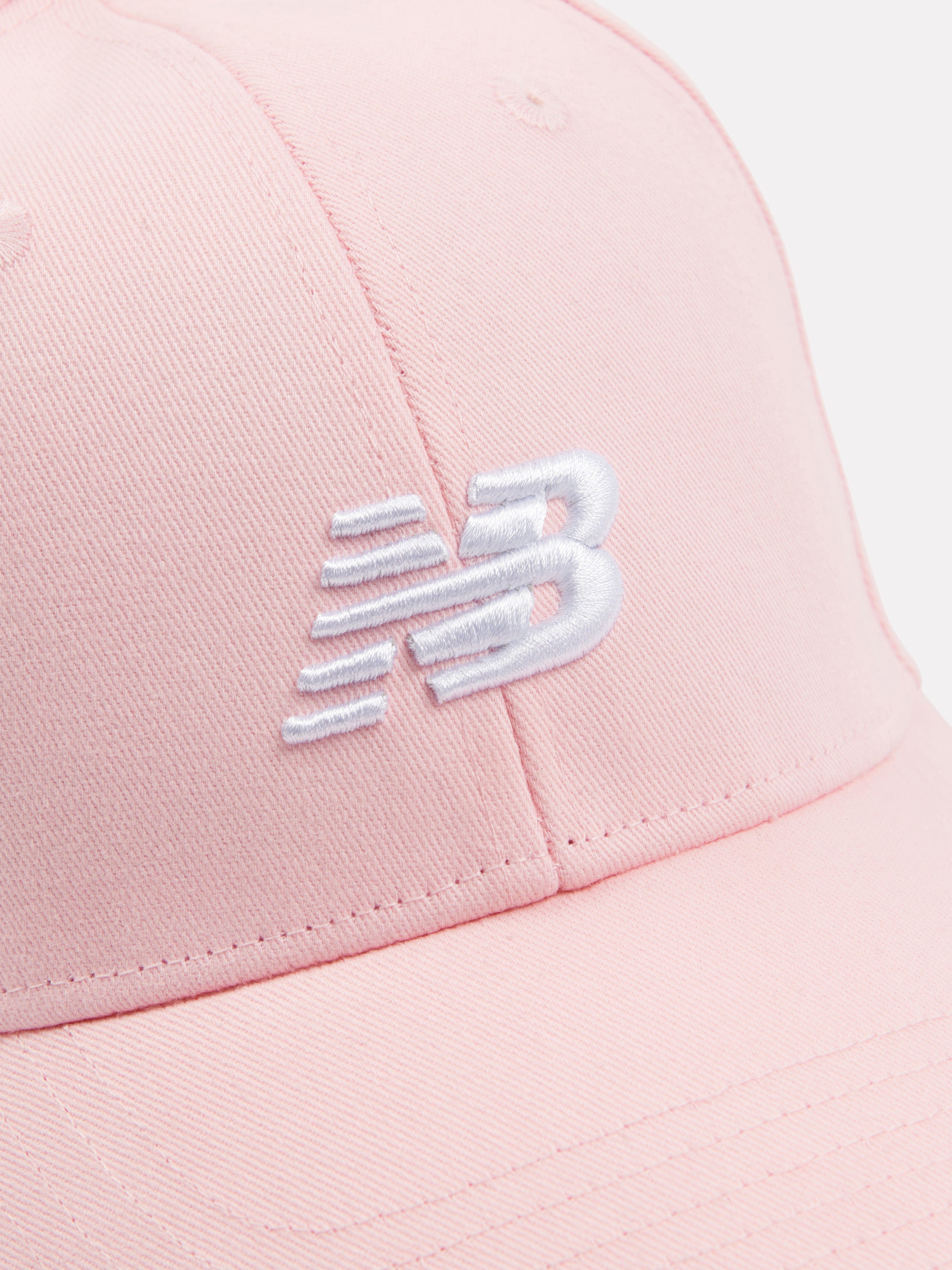 New Balance Boys Small Logo Cap in Pink