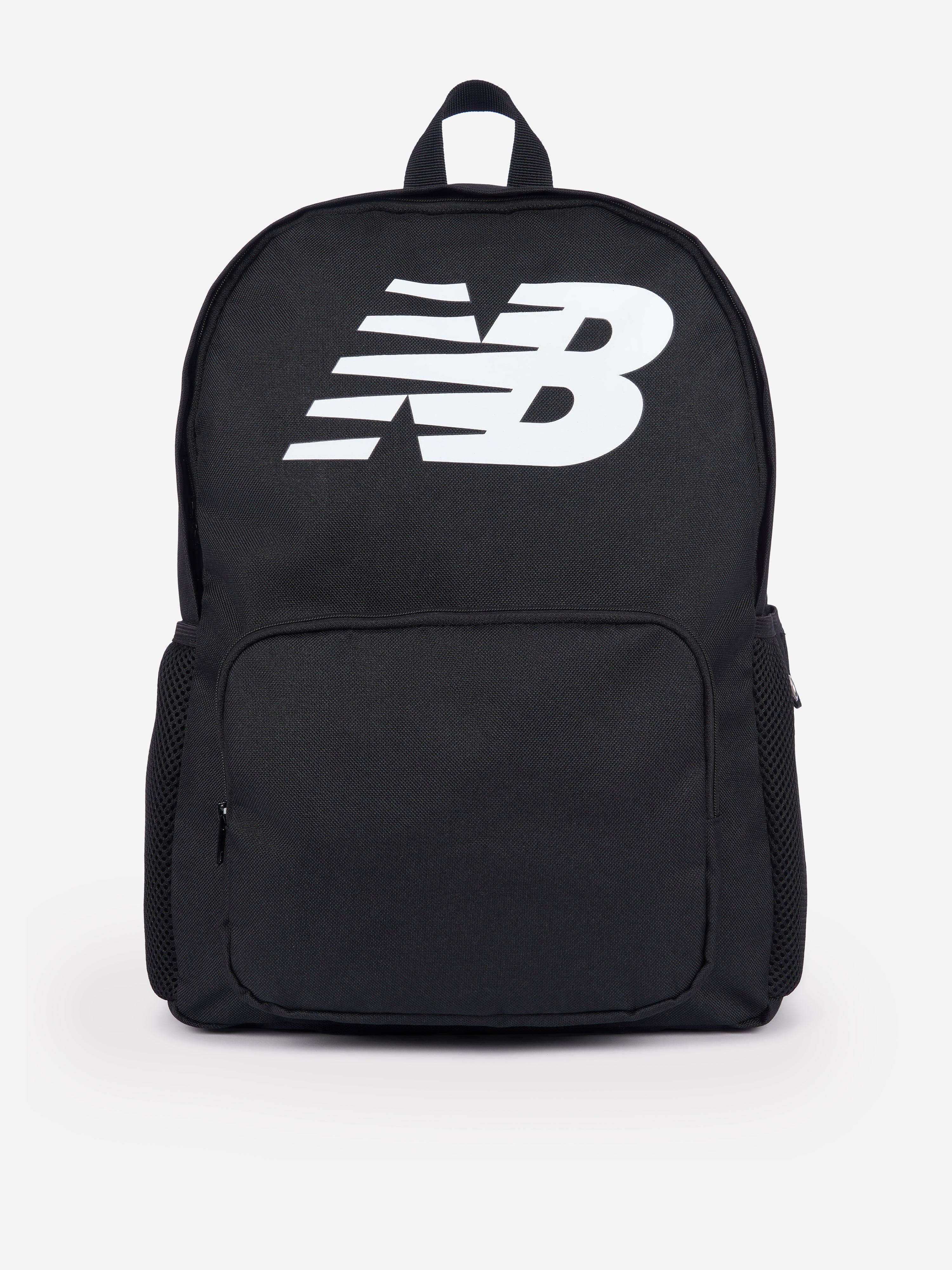 New Balance Boys Logo Backpack in Black