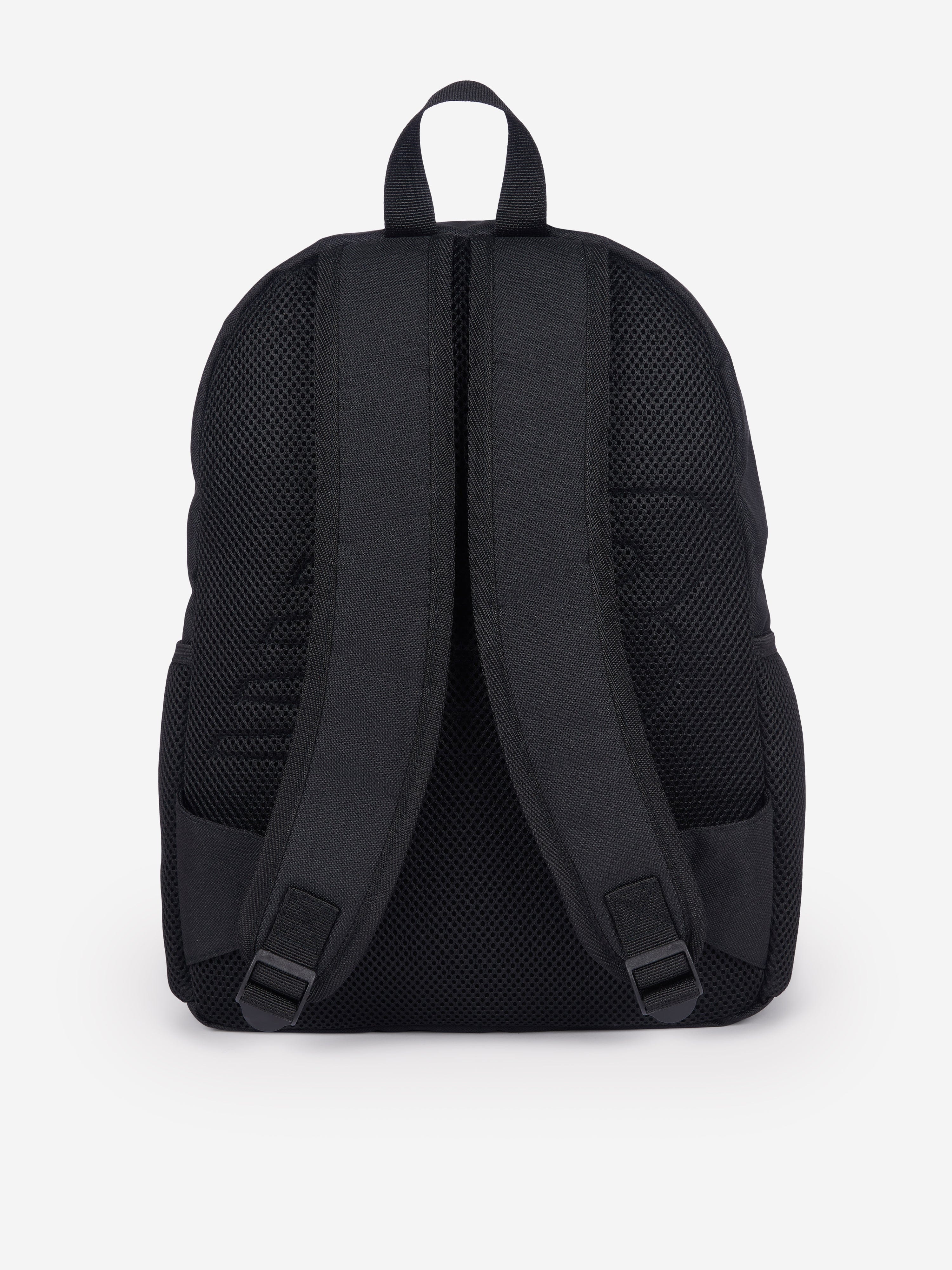 New Balance Boys Logo Backpack in Black