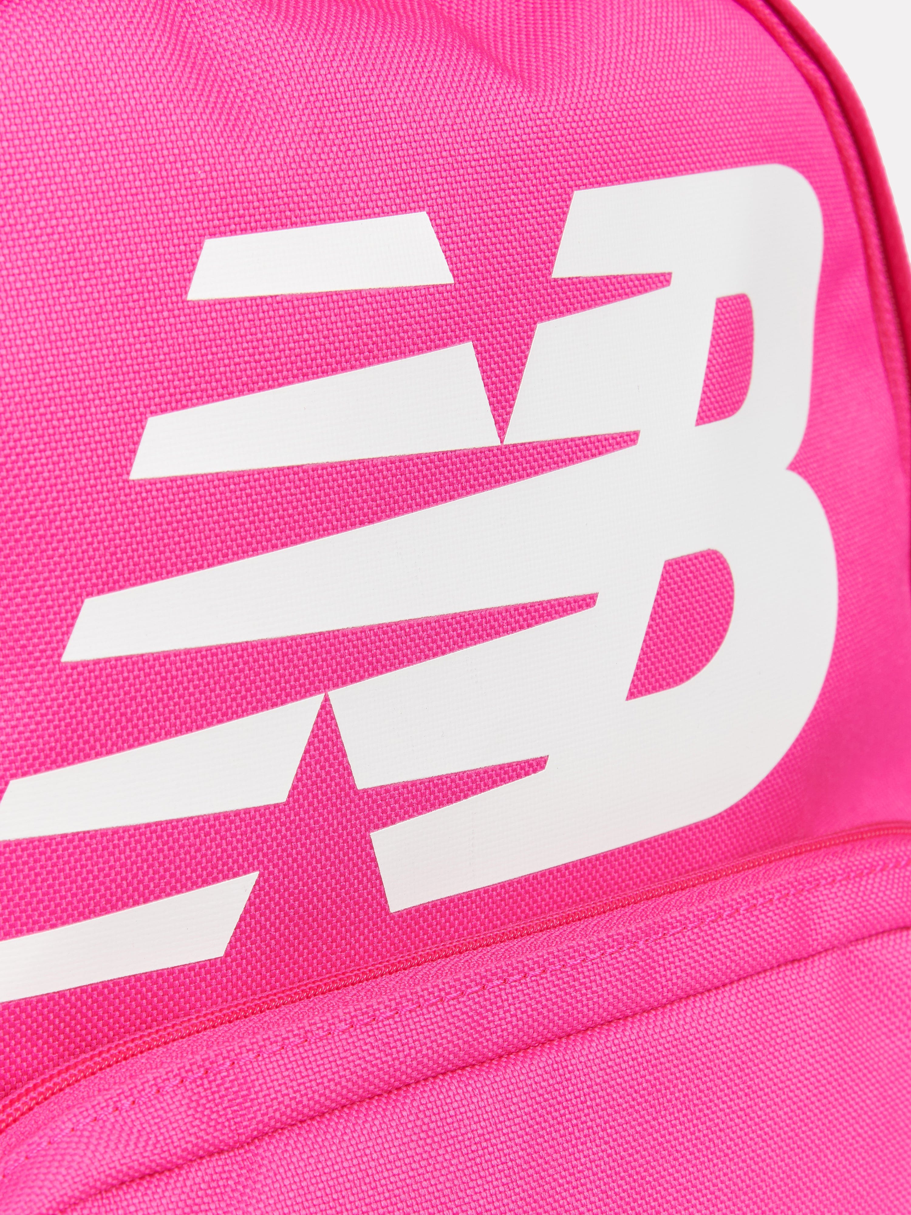 New Balance Boys Logo Backpack in Pink (44cm)