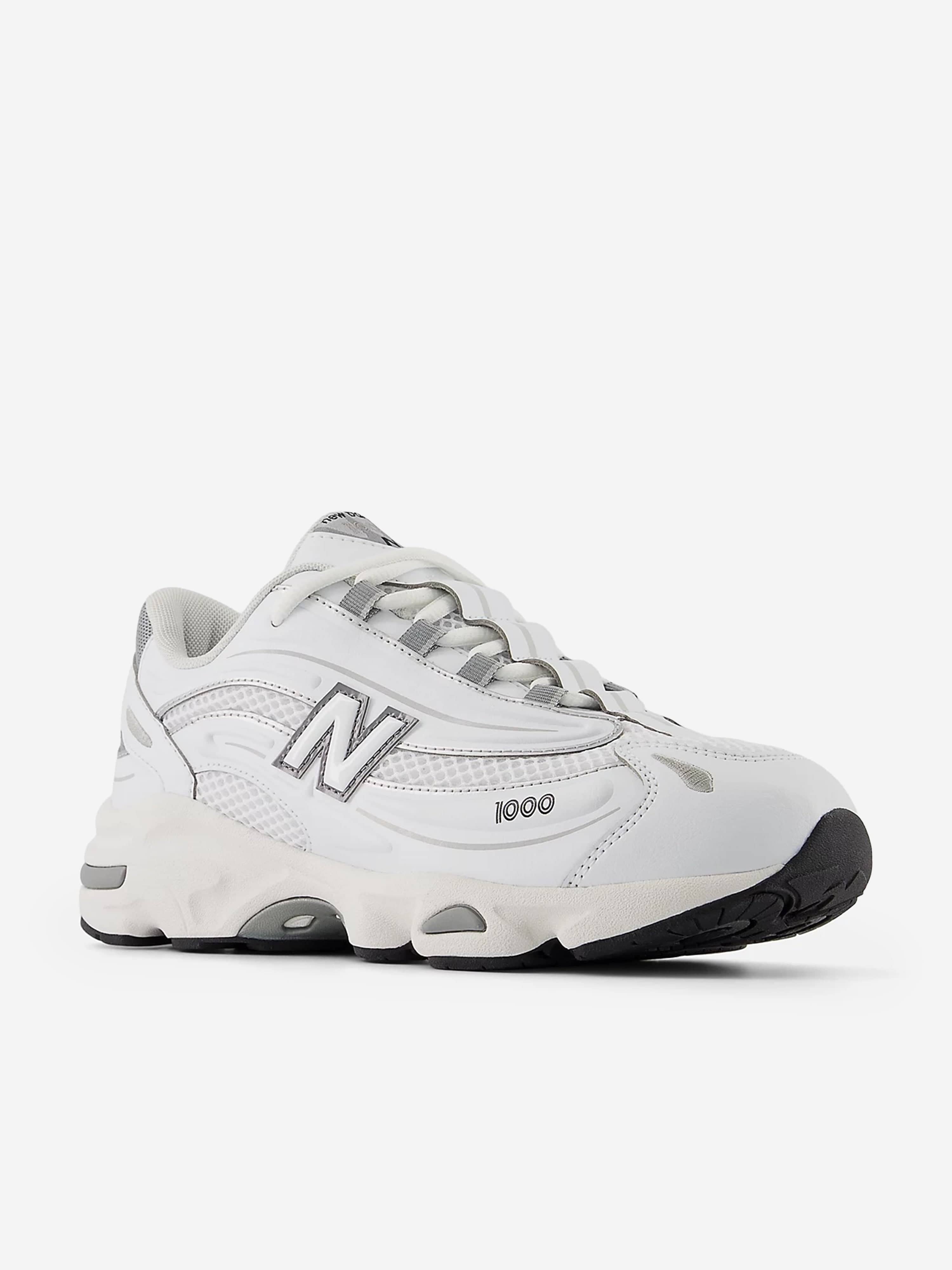 New Balance Kids 1000 Lace Trainers in White