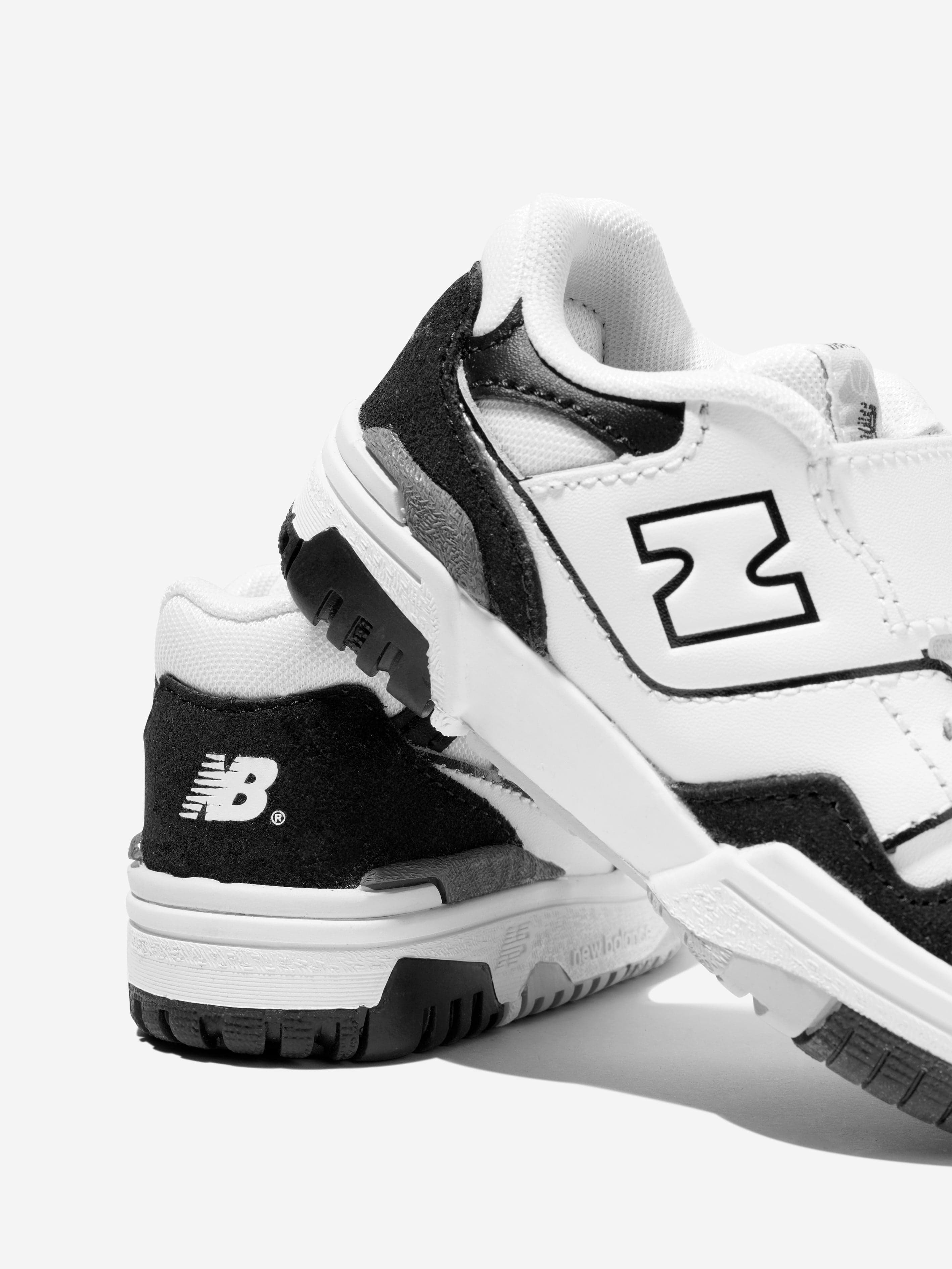 New Balance Kids 550 Logo Trainers in Black