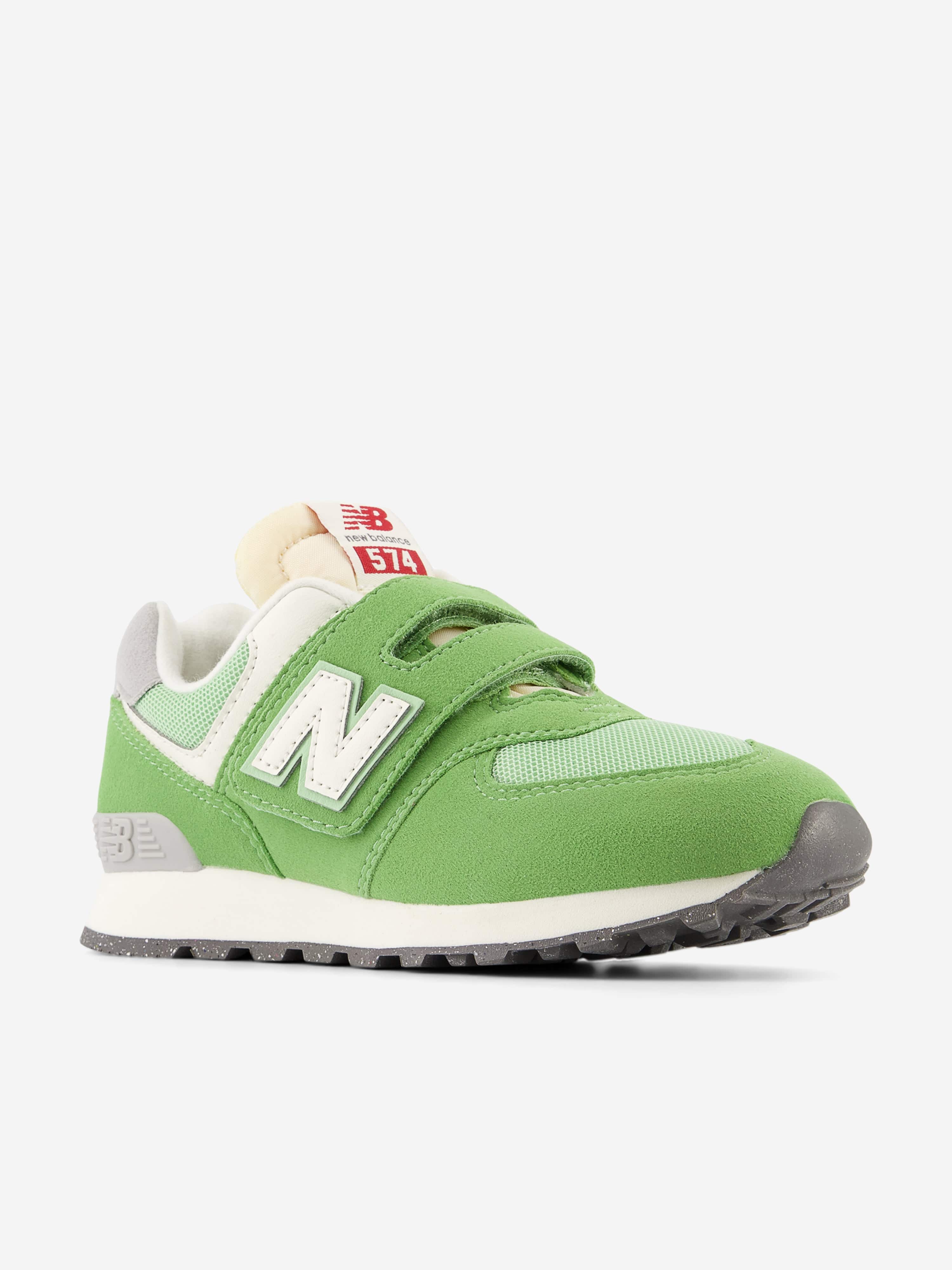 New Balance Kids 574 Trainers in Green