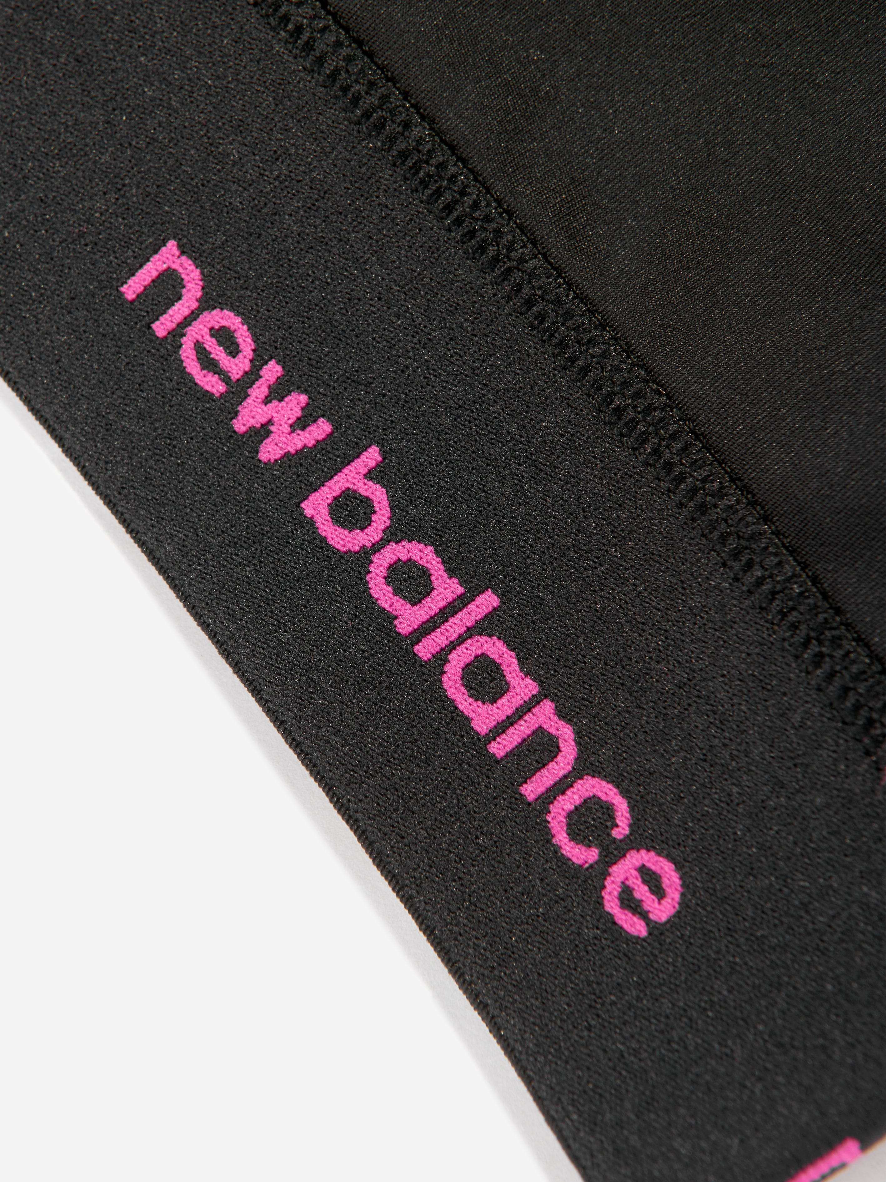 New Balance Girls Harmony Racerback Bra in Black