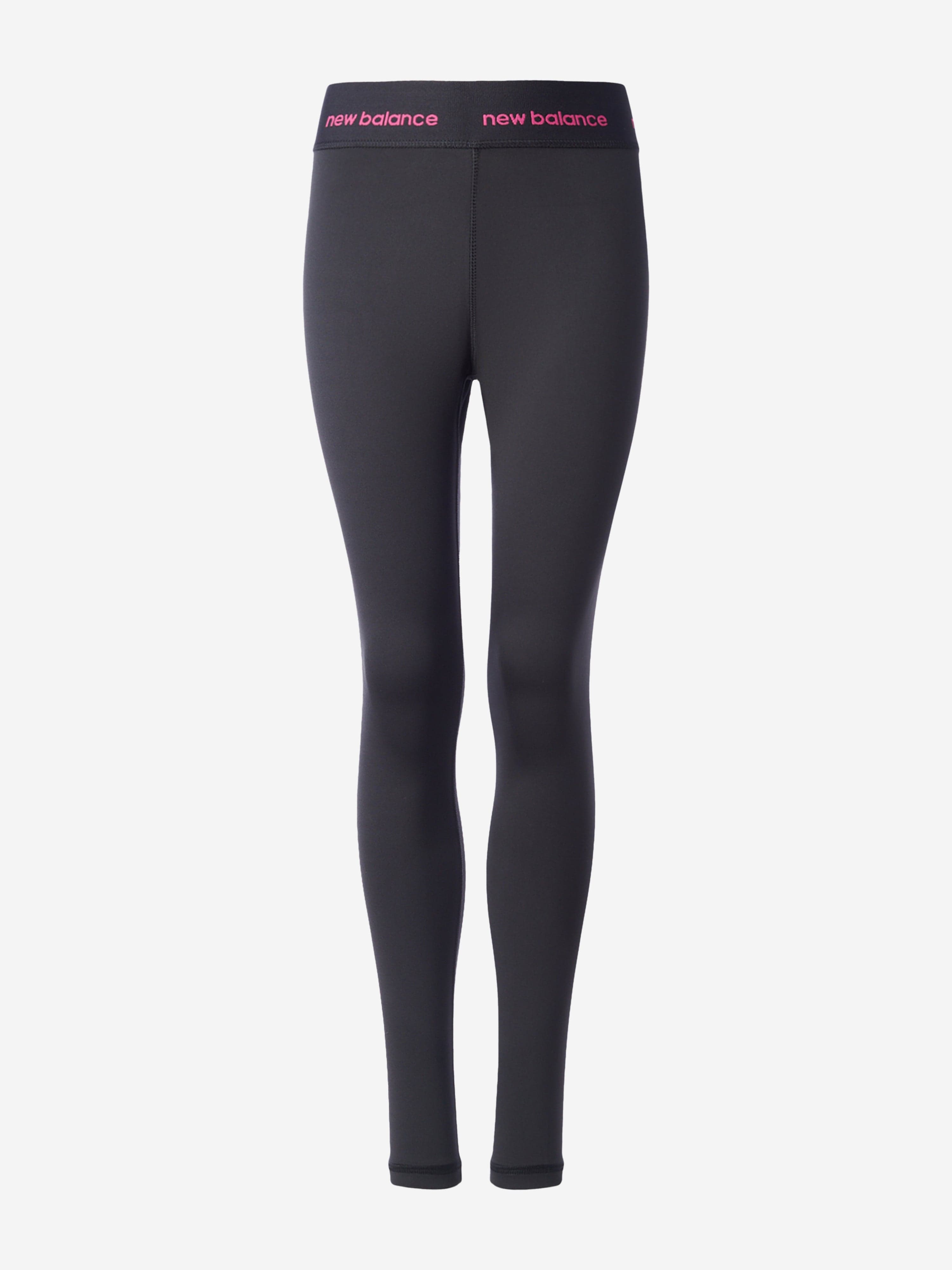 New Balance Girls Harmony High Rise Sport Leggings in Black