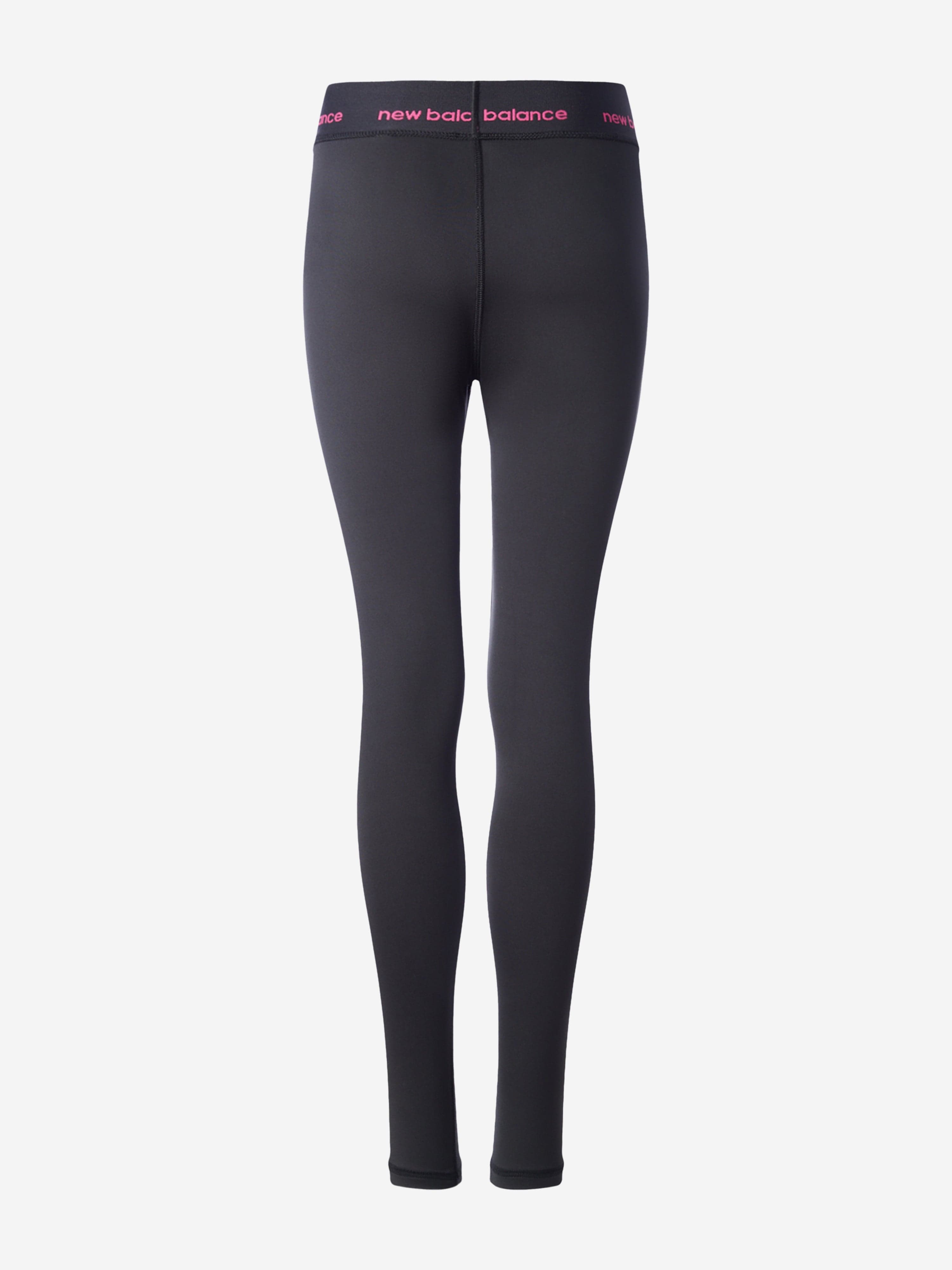 New Balance Girls Harmony High Rise Sport Leggings in Black