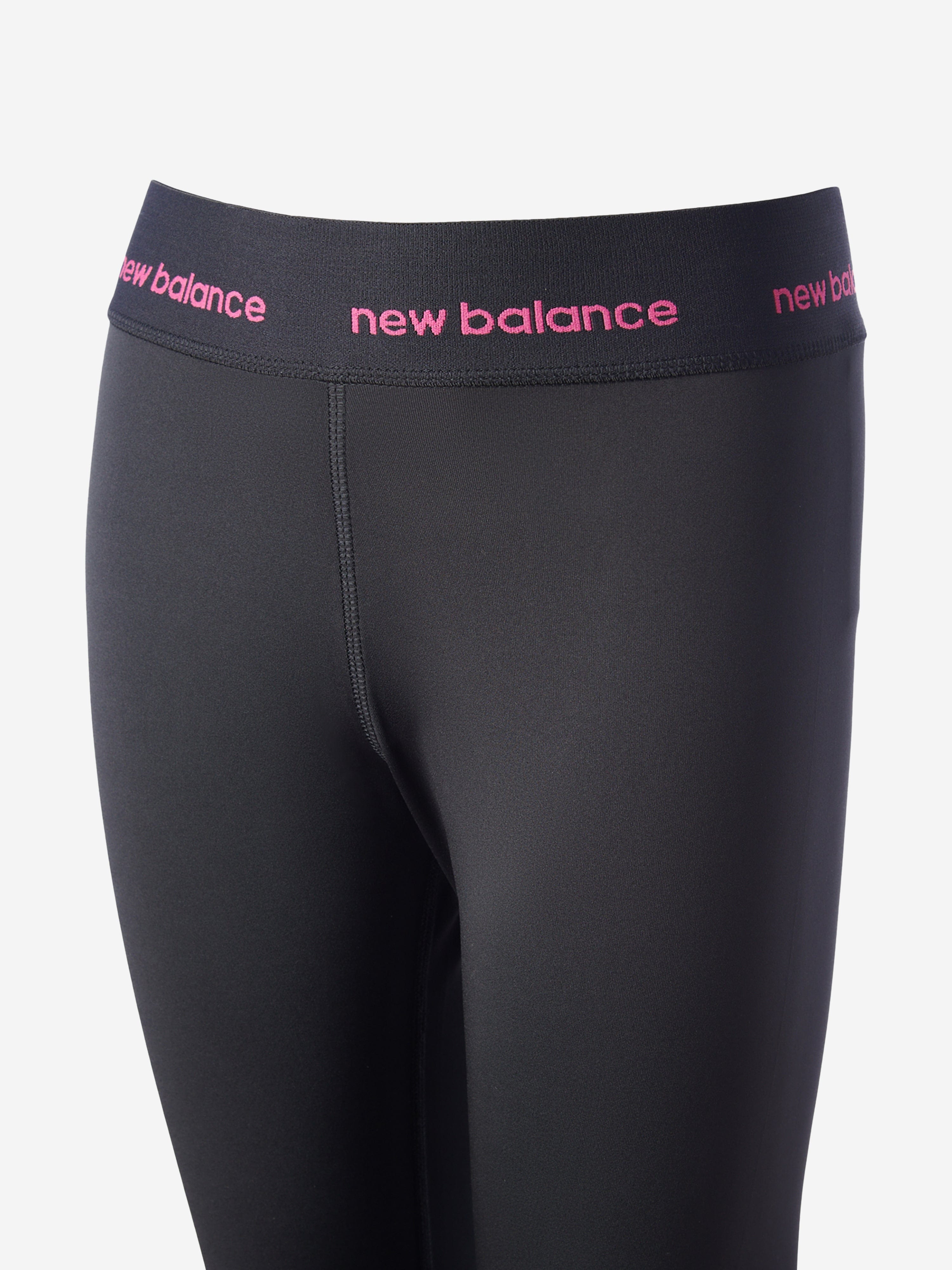 New Balance Girls Harmony High Rise Sport Leggings in Black