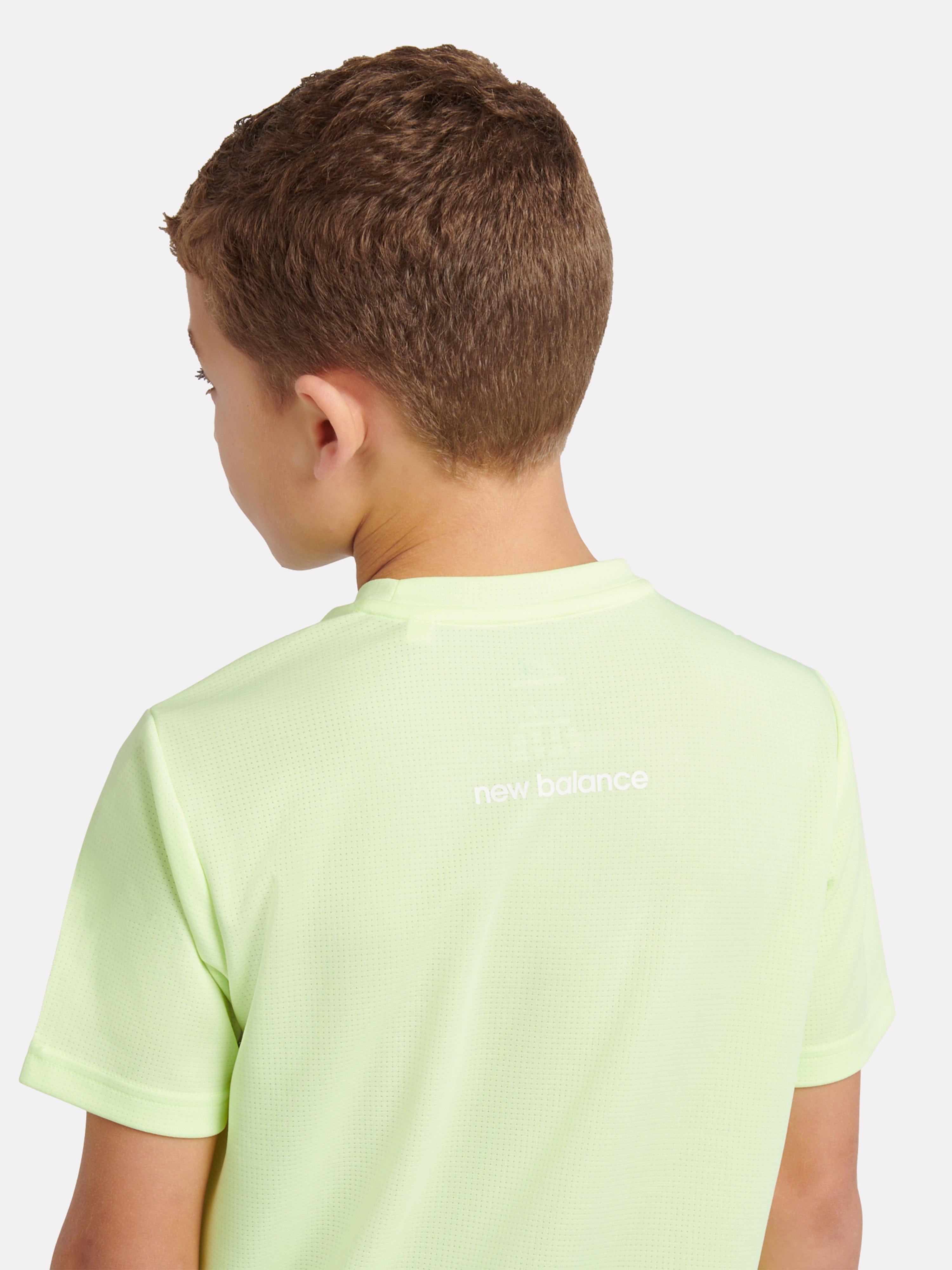 New Balance Boys Athletic T-Shirt in Green