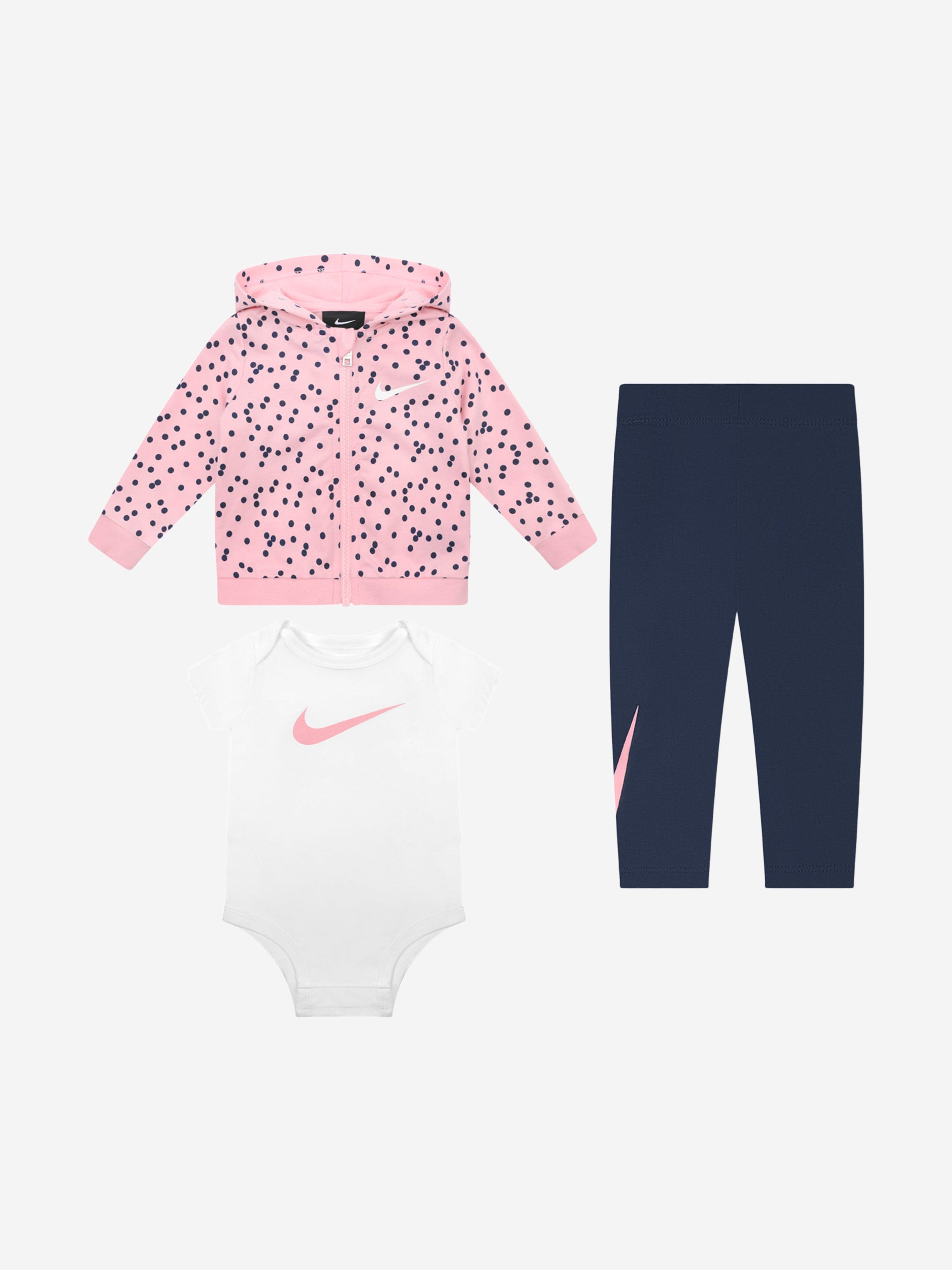 Nike Baby Girls Cotton 3 Piece Set