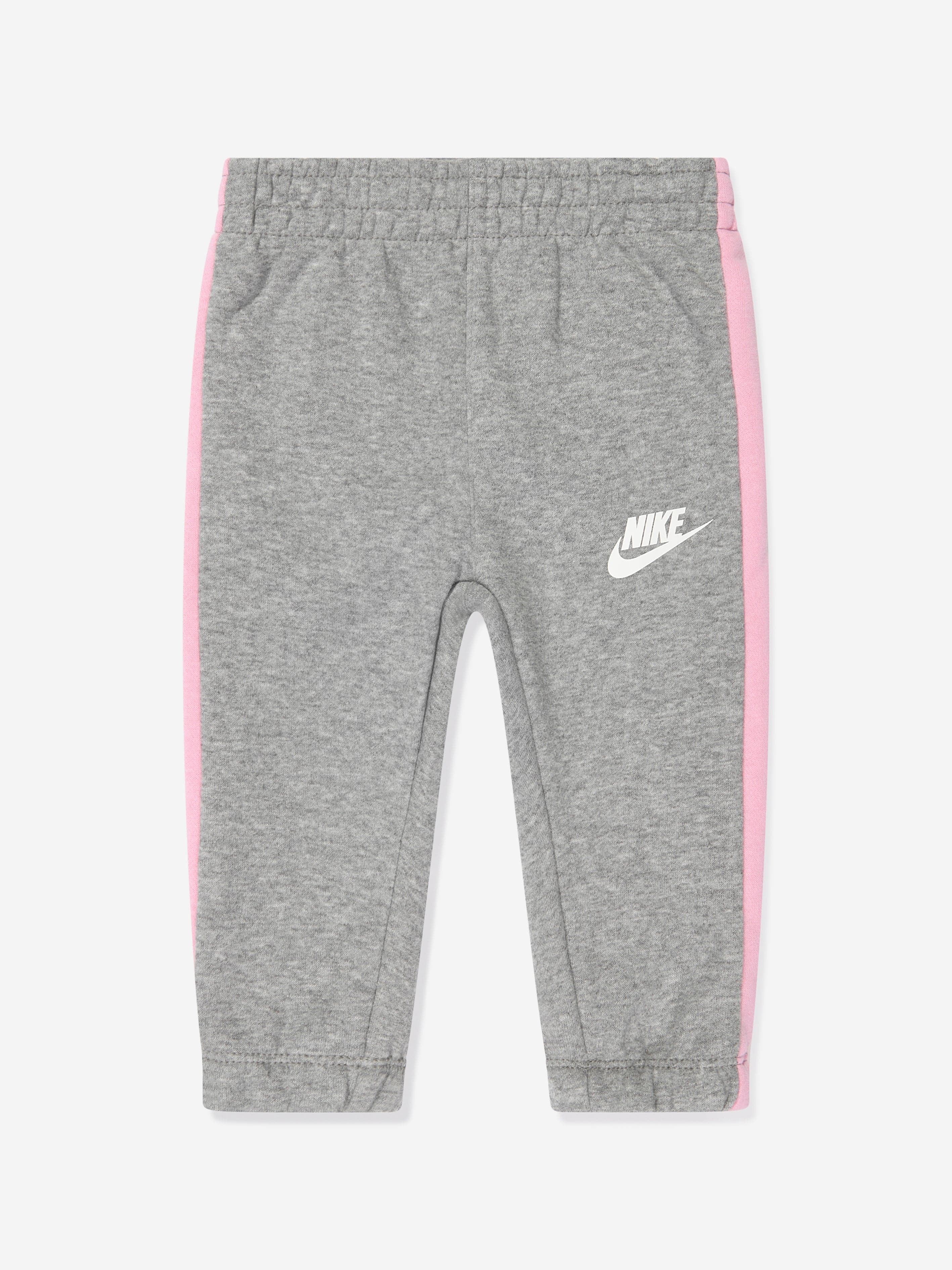 Nike Baby Girls Oversized Futura Tracksuit in Grey