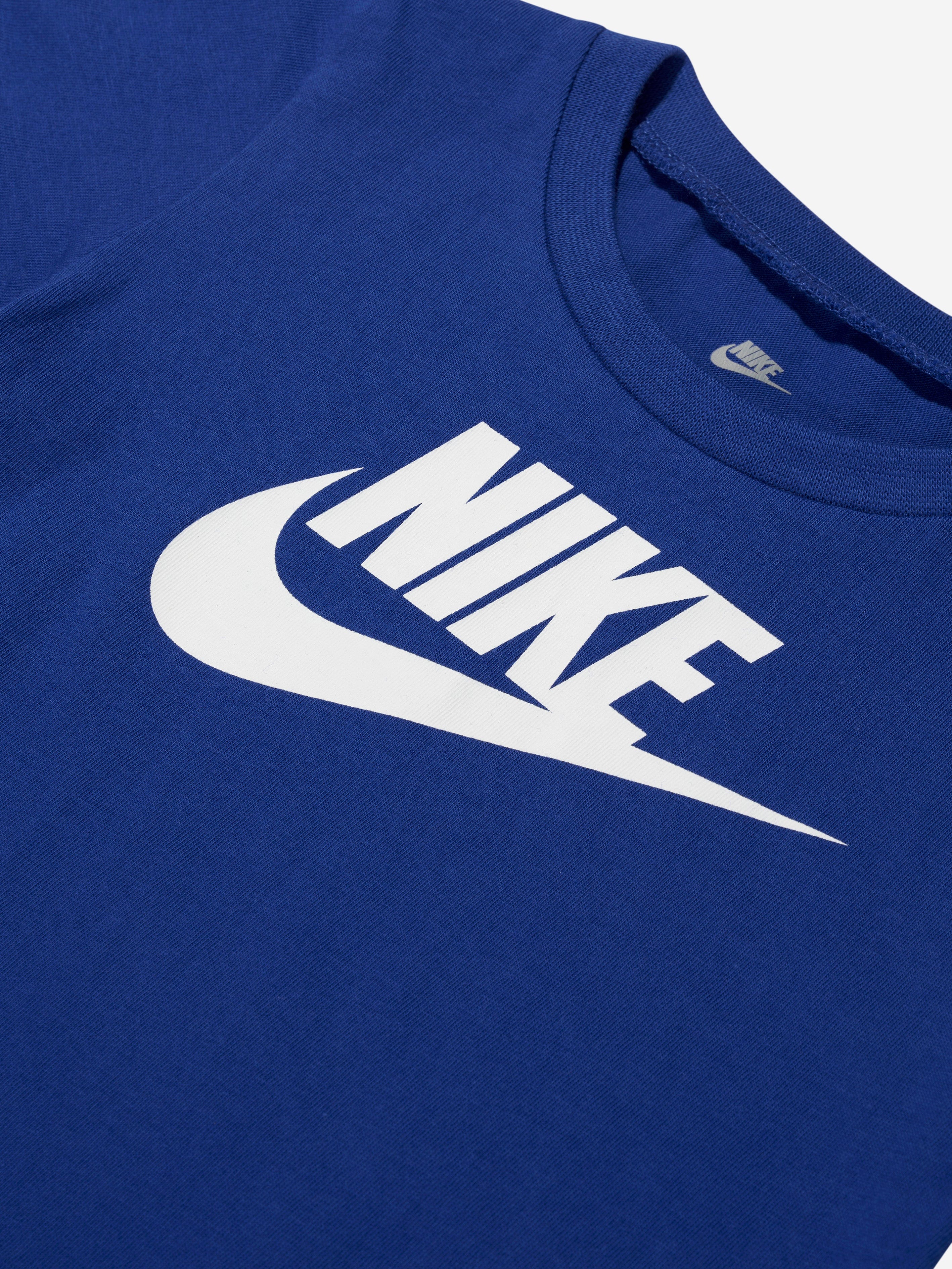 Nike Baby Boys Futura T-Shirt in Blue