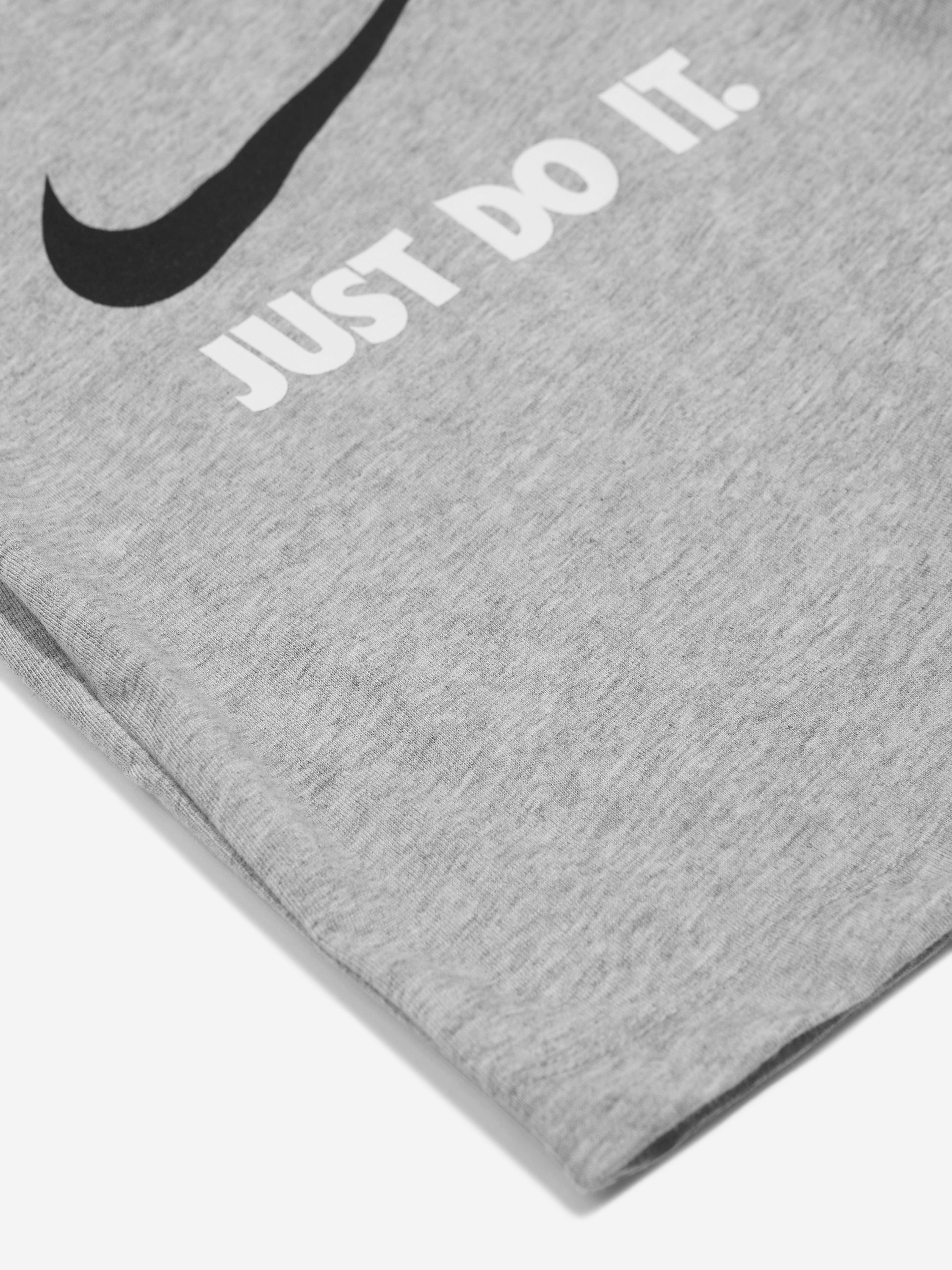 Nike Baby Boys JDI Swoosh T-Shirt in Grey