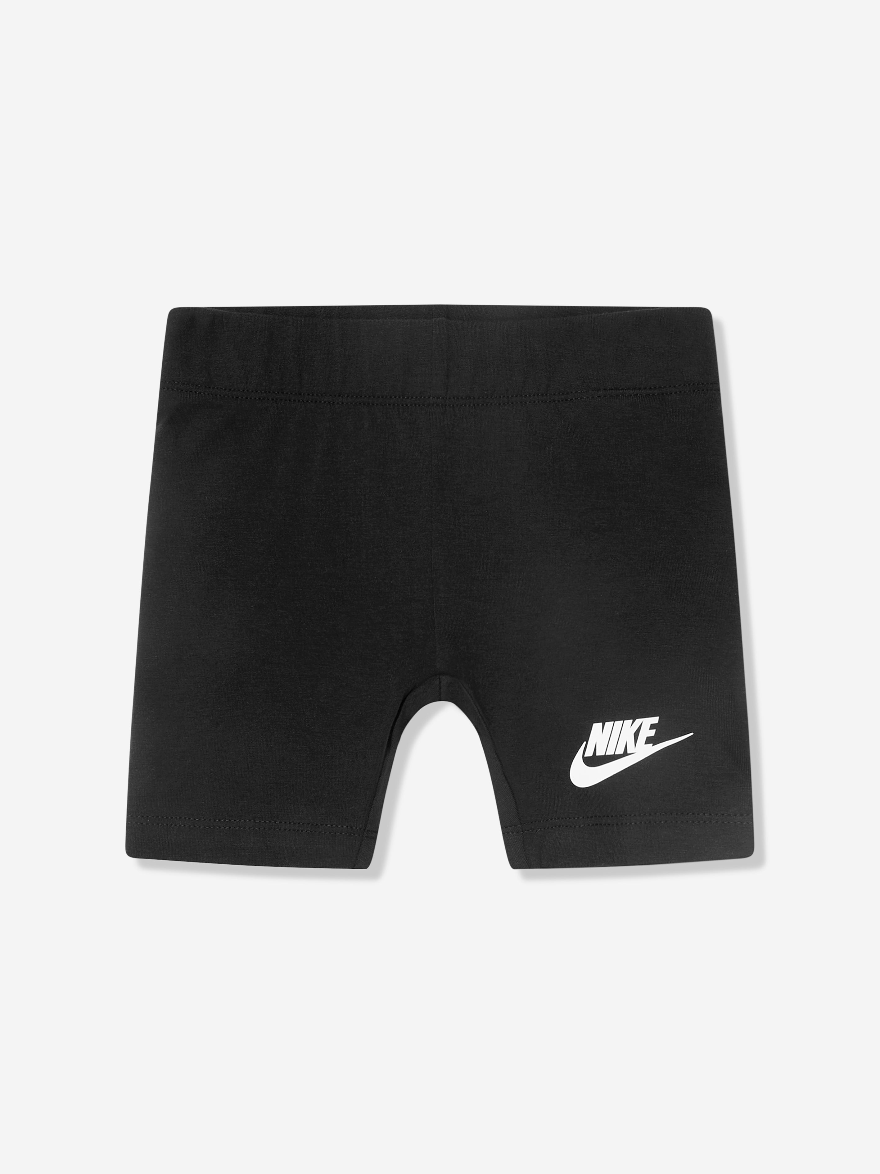 Nike Girls LBR Bike Shorts in Black