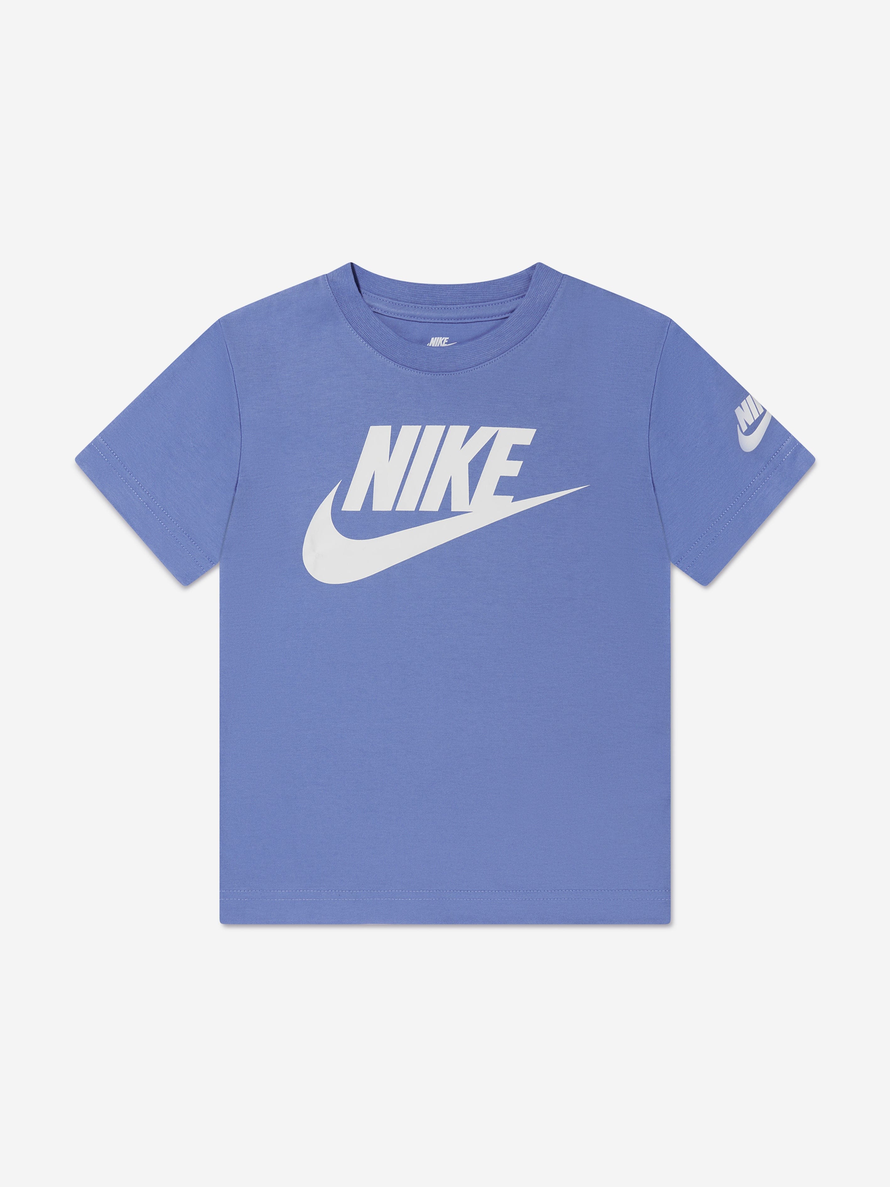 Nike Boys Futura Evergreen T-Shirt in Blue