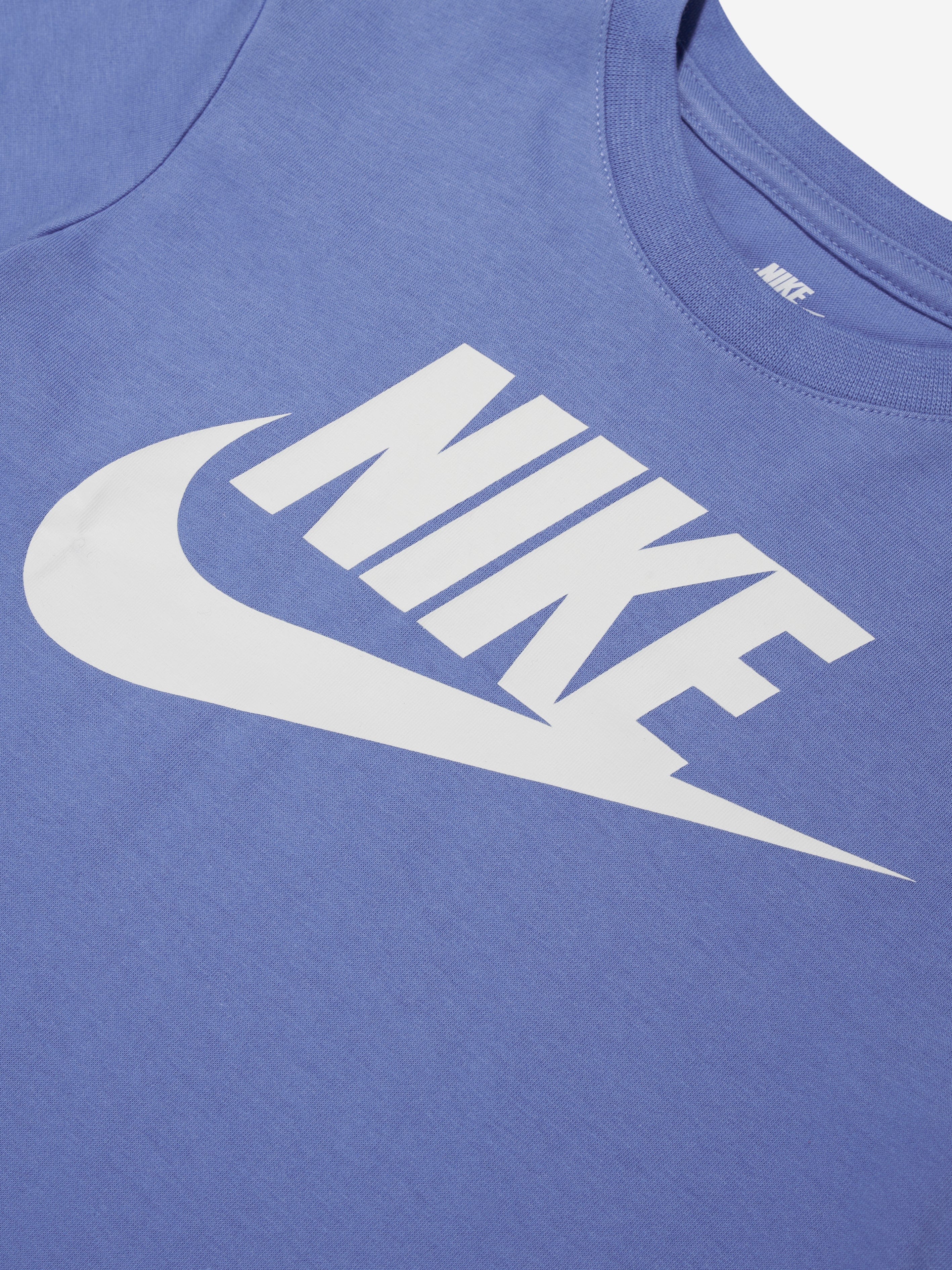 Nike Boys Futura Evergreen T-Shirt in Blue