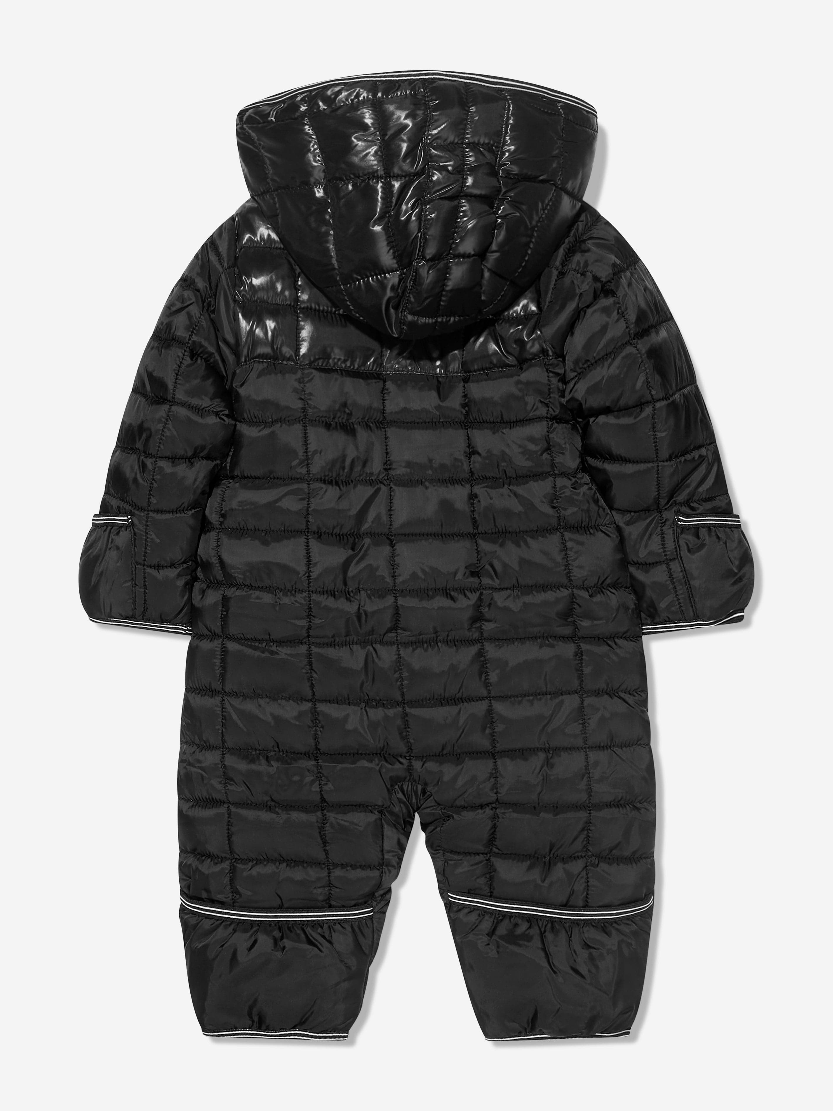 Nike Baby Boys Colourblock Snowsuit in Black